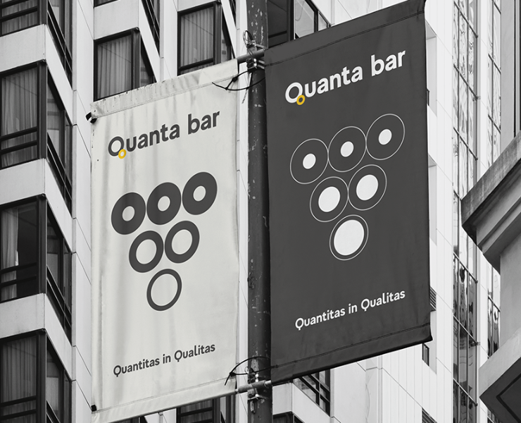 Quanta bar — Брендинг, Графика на Dprofile
