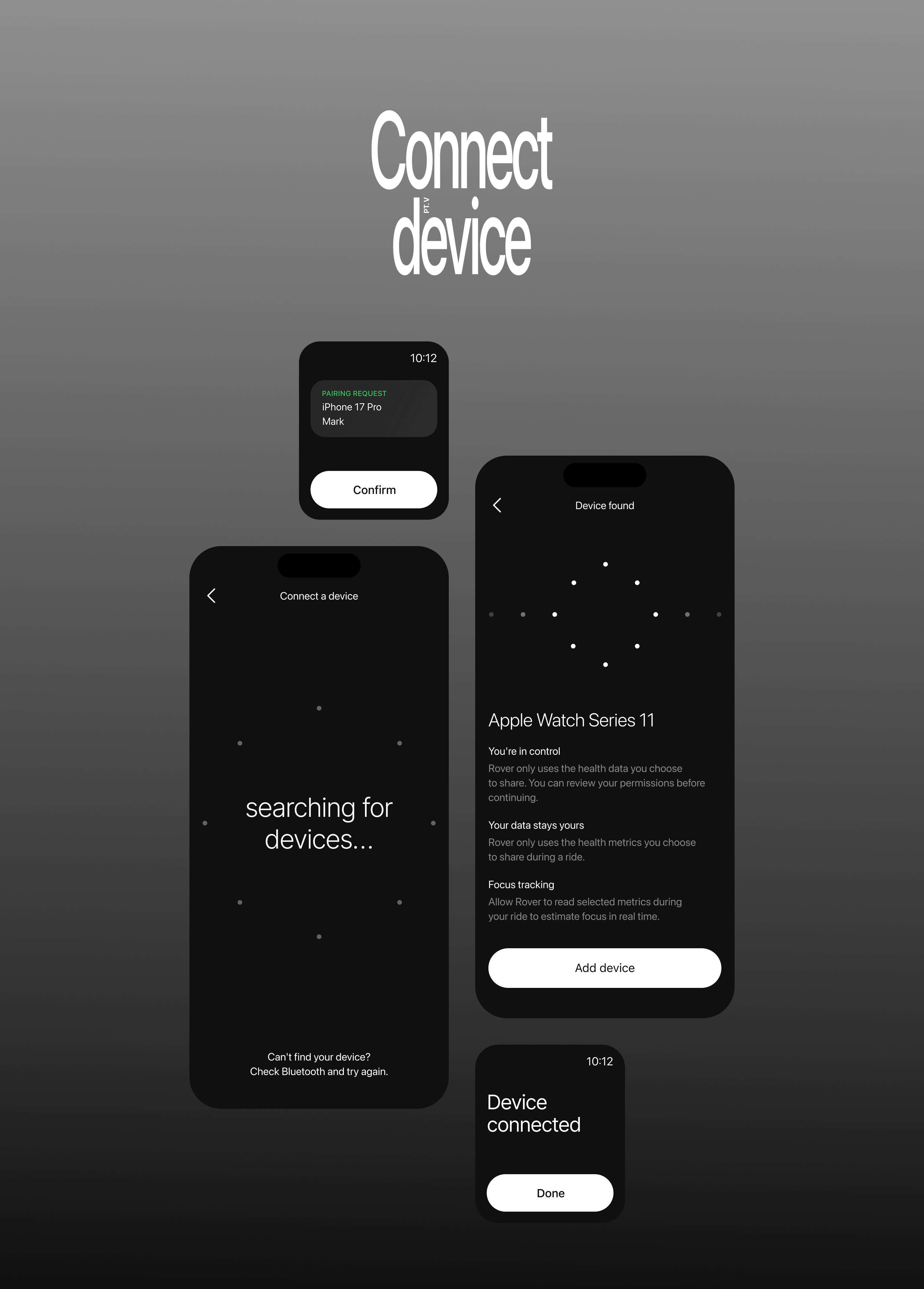 ROVER APP — Изображение №13 — Интерфейсы на Dprofile