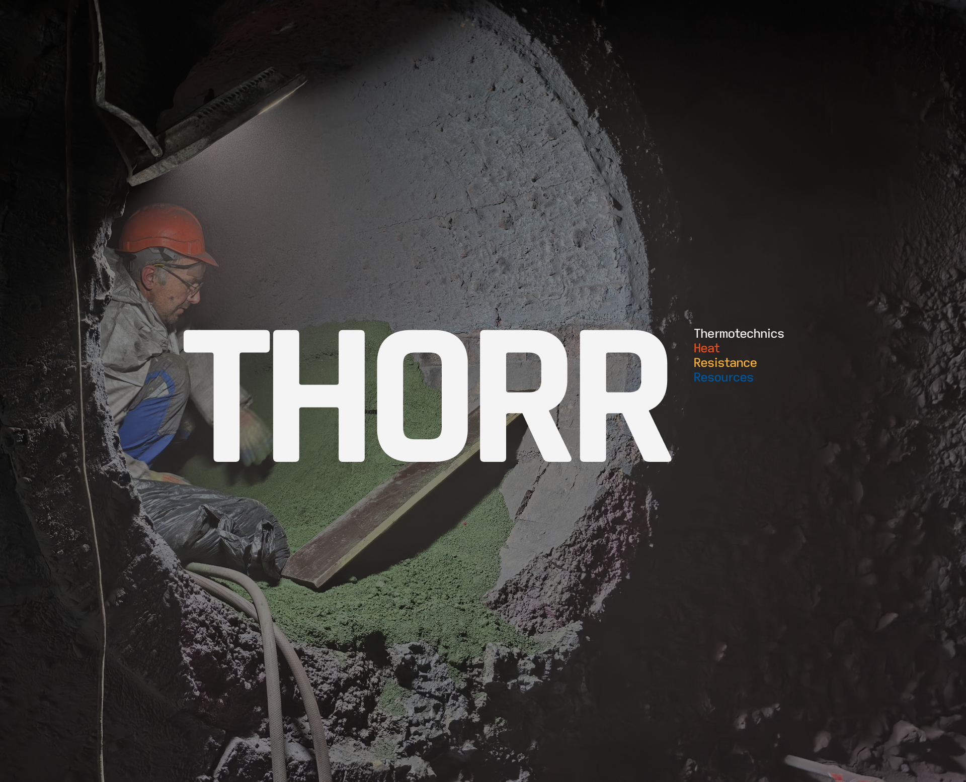 THORR - корпоративный сайт для компании — Интерфейсы, Анимация на Dprofile