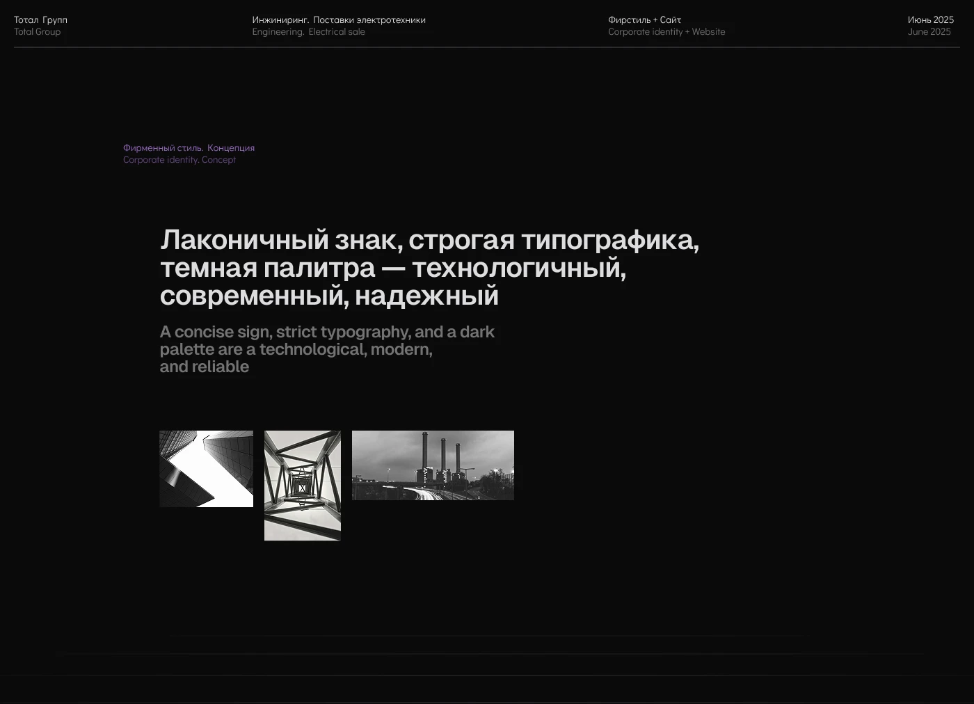 Фирм.стиль и сайт для TOTALGROUP  Фирм.стиль и сайт для TOTALGROUP — Изображение №1 — Интерфейсы, Брендинг на Dprofile