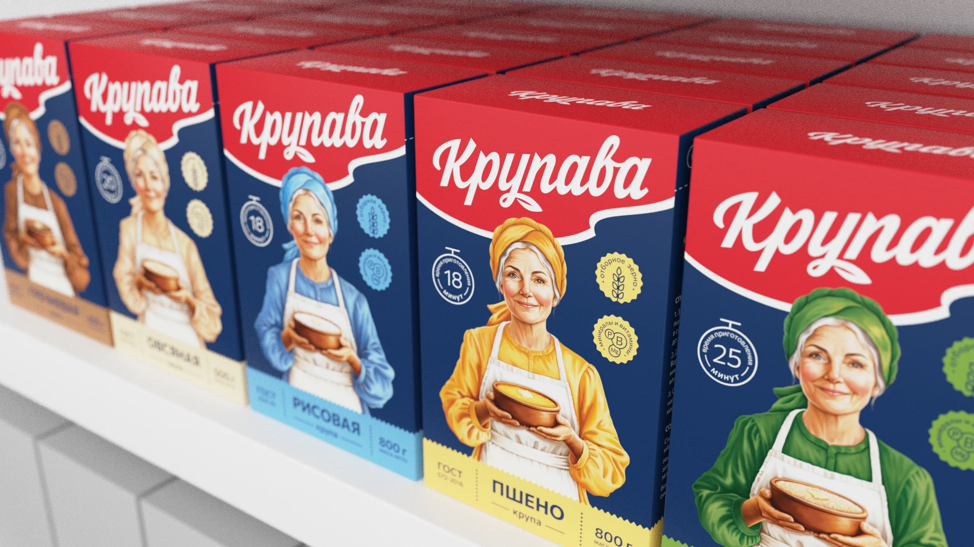 Крупава | Брендинг и упаковка — Изображение №4 — Брендинг на Dprofile