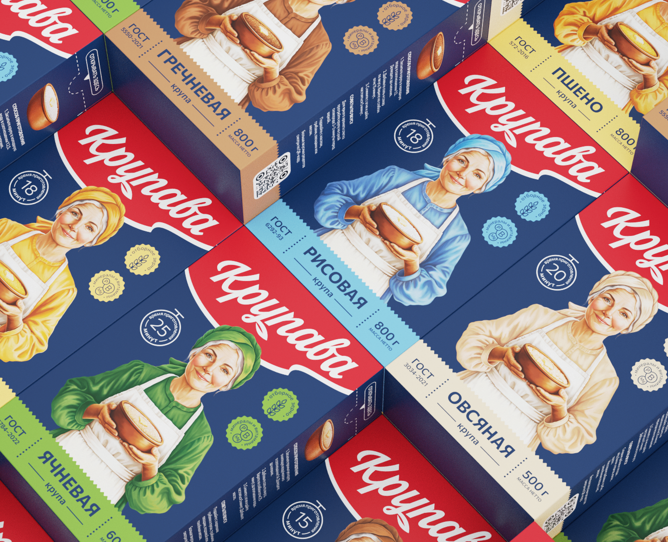 Крупава | Брендинг и упаковка — Брендинг на Dprofile