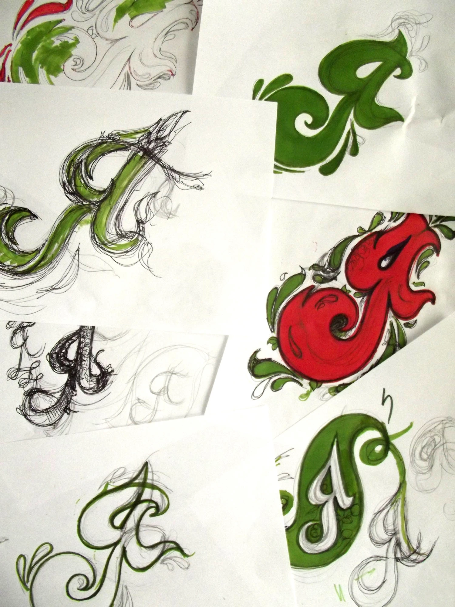 Буква "Я" для проекта  AWESOME LETTER ON THE T-SHIRT — Изображение №3 — Брендинг, Графика на Dprofile
