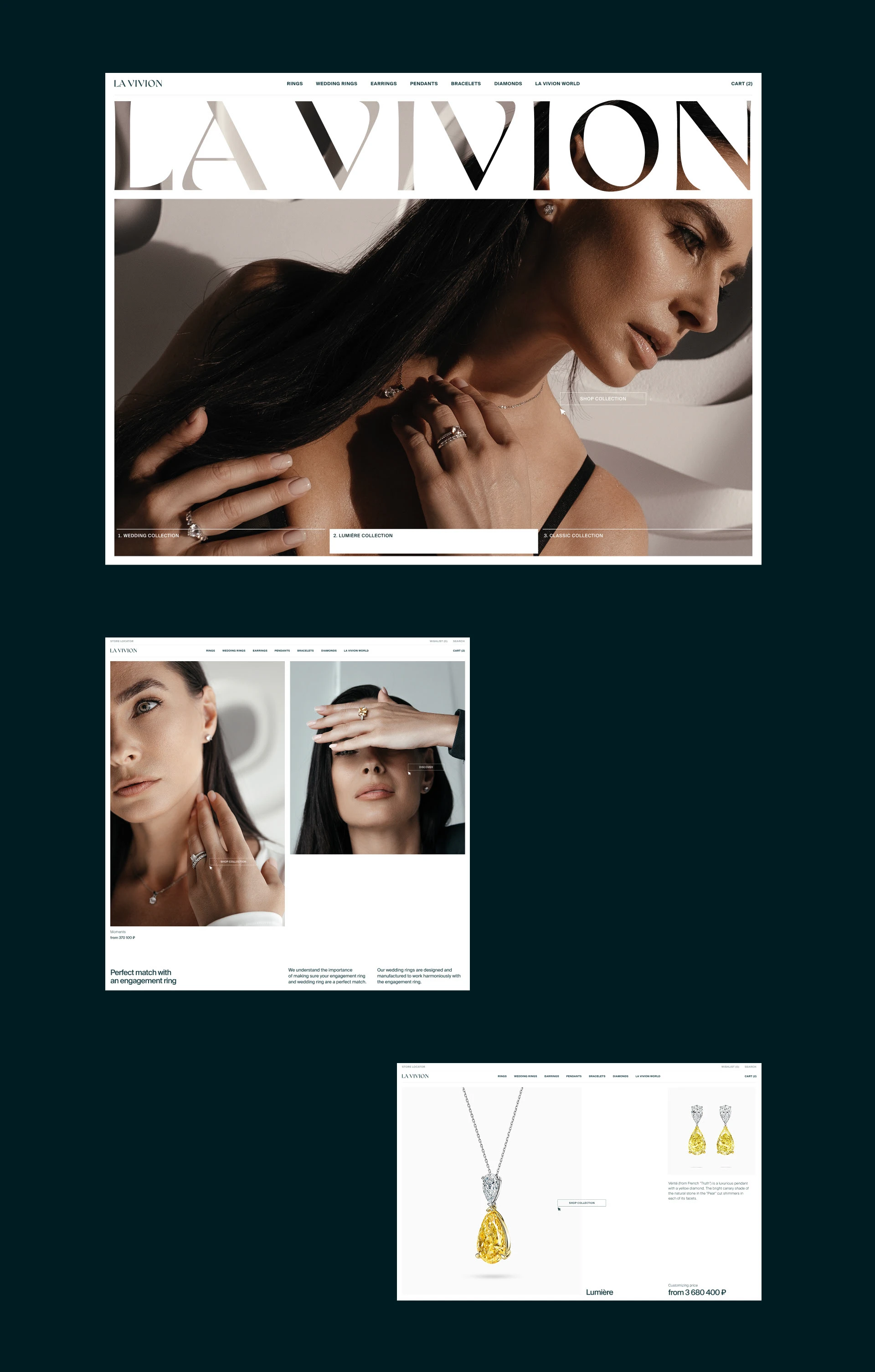 LA VIVION E-COMMERCE — Изображение №8 — Интерфейсы на Dprofile