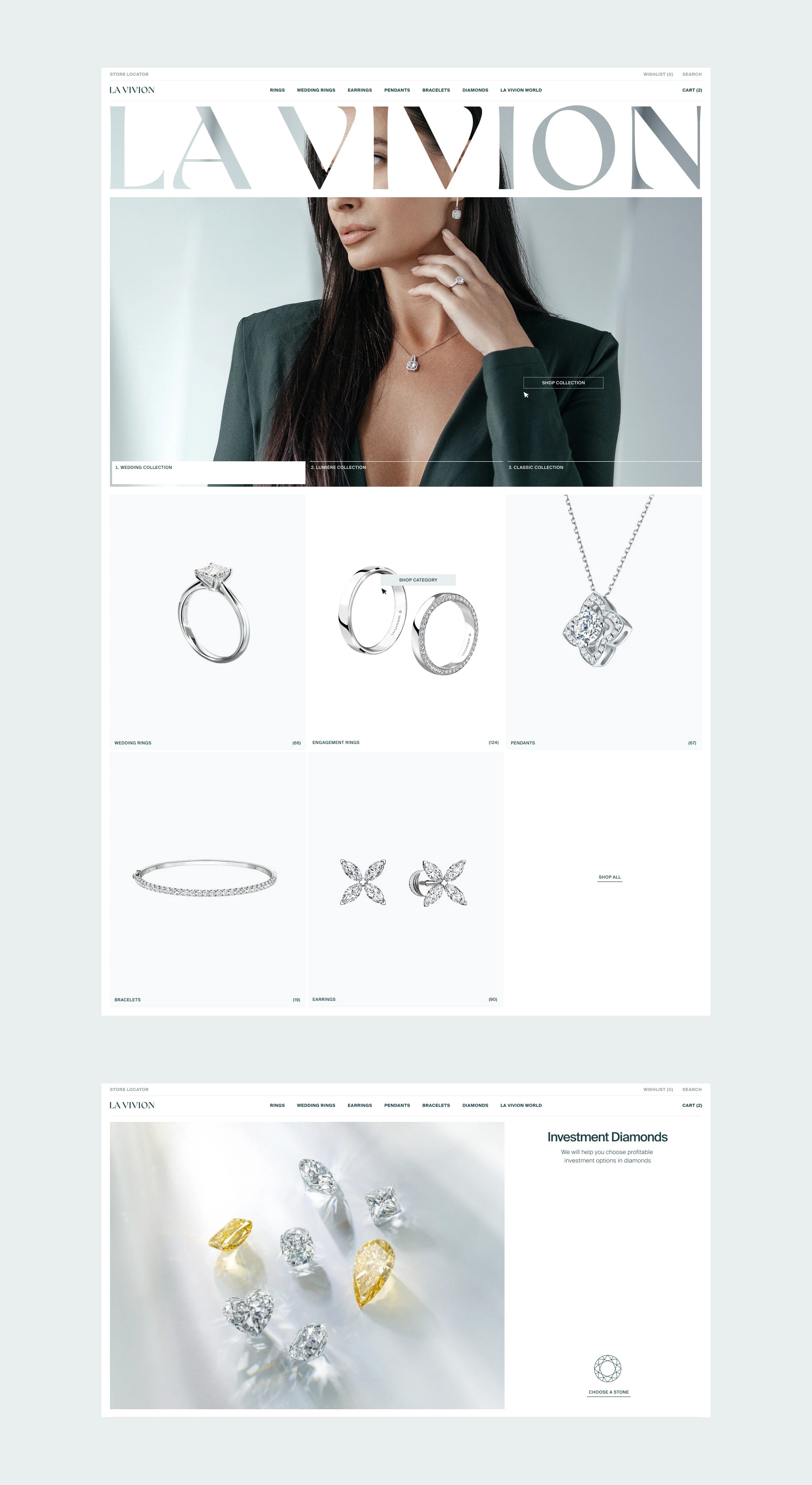 LA VIVION E-COMMERCE — Изображение №4 — Интерфейсы на Dprofile