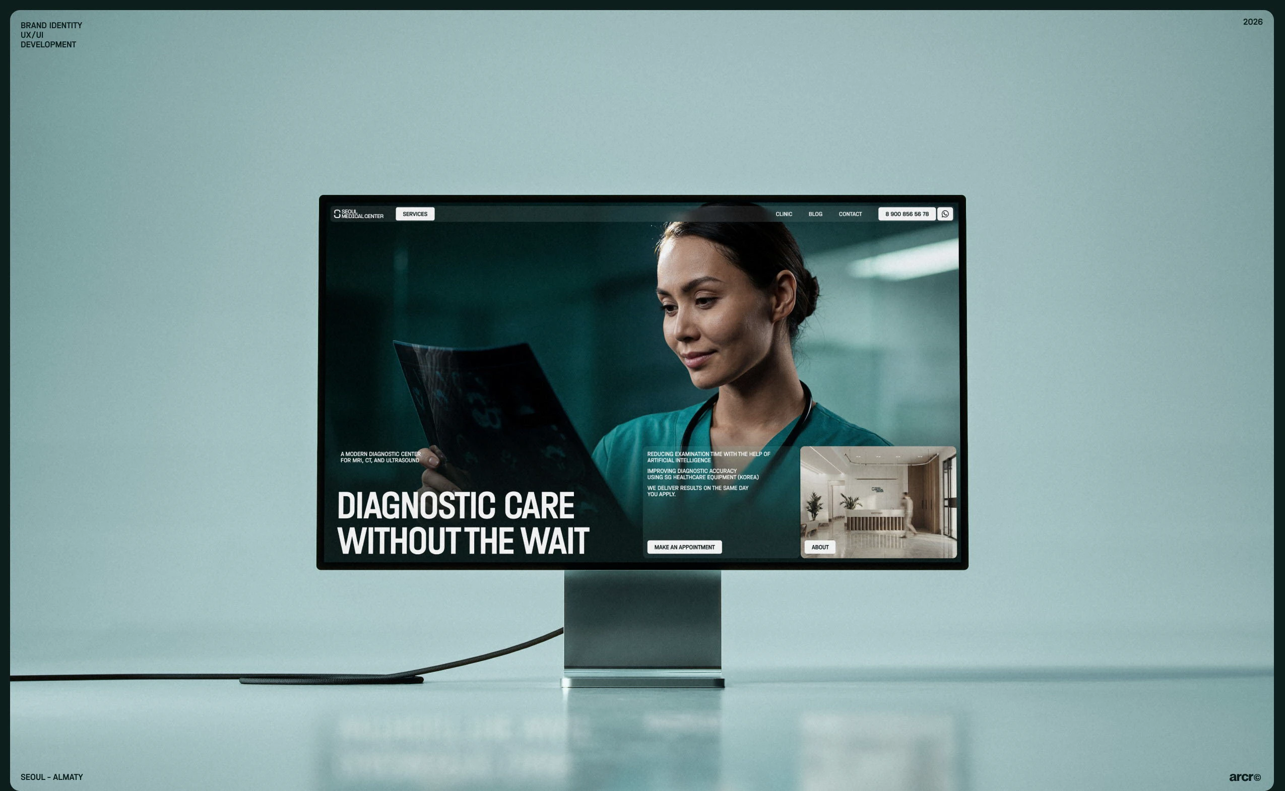 Seoul Medical Center — Изображение №1 — Интерфейсы, Брендинг на Dprofile