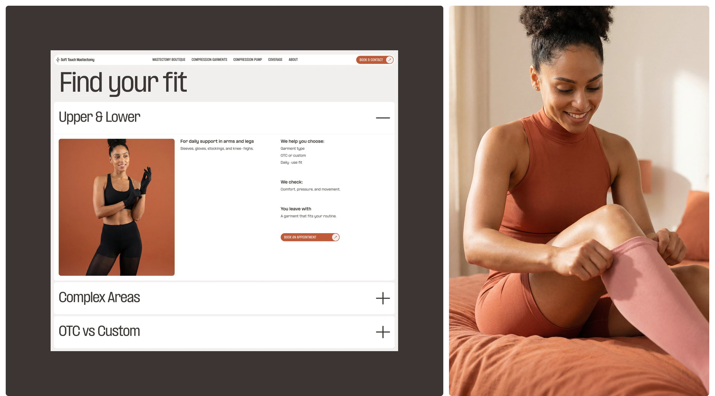 Soft Touch Mastectomy — Изображение №14 — Интерфейсы, Брендинг на Dprofile
