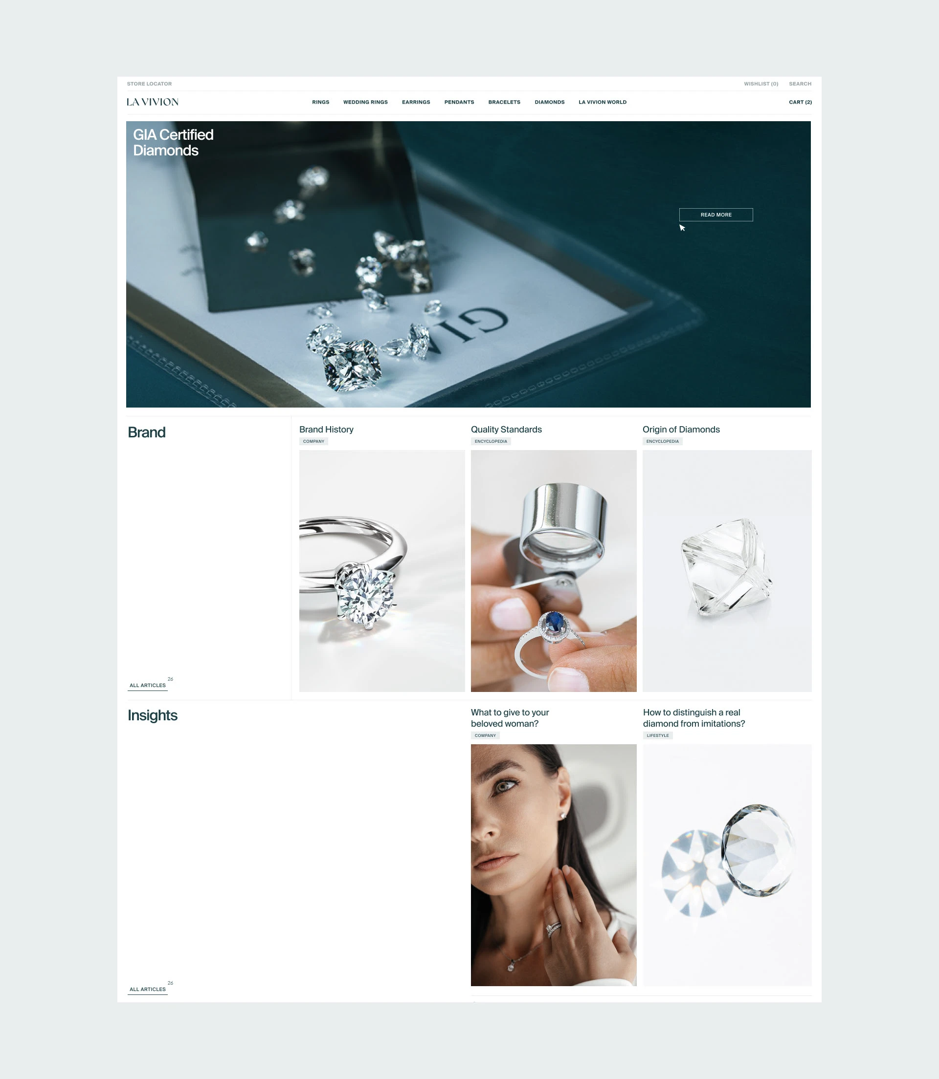 LA VIVION E-COMMERCE — Изображение №6 — Интерфейсы на Dprofile