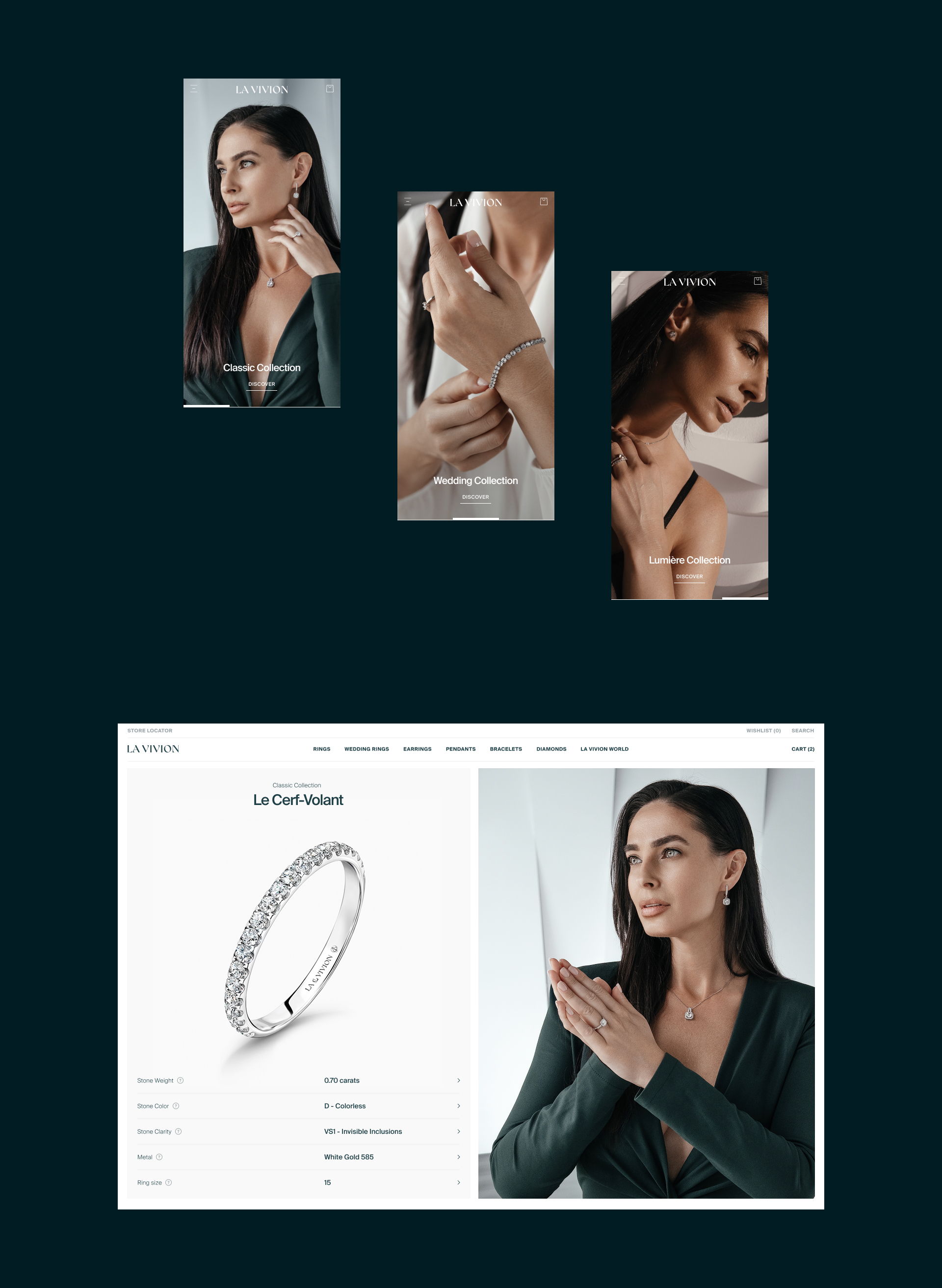 LA VIVION E-COMMERCE — Изображение №5 — Интерфейсы на Dprofile