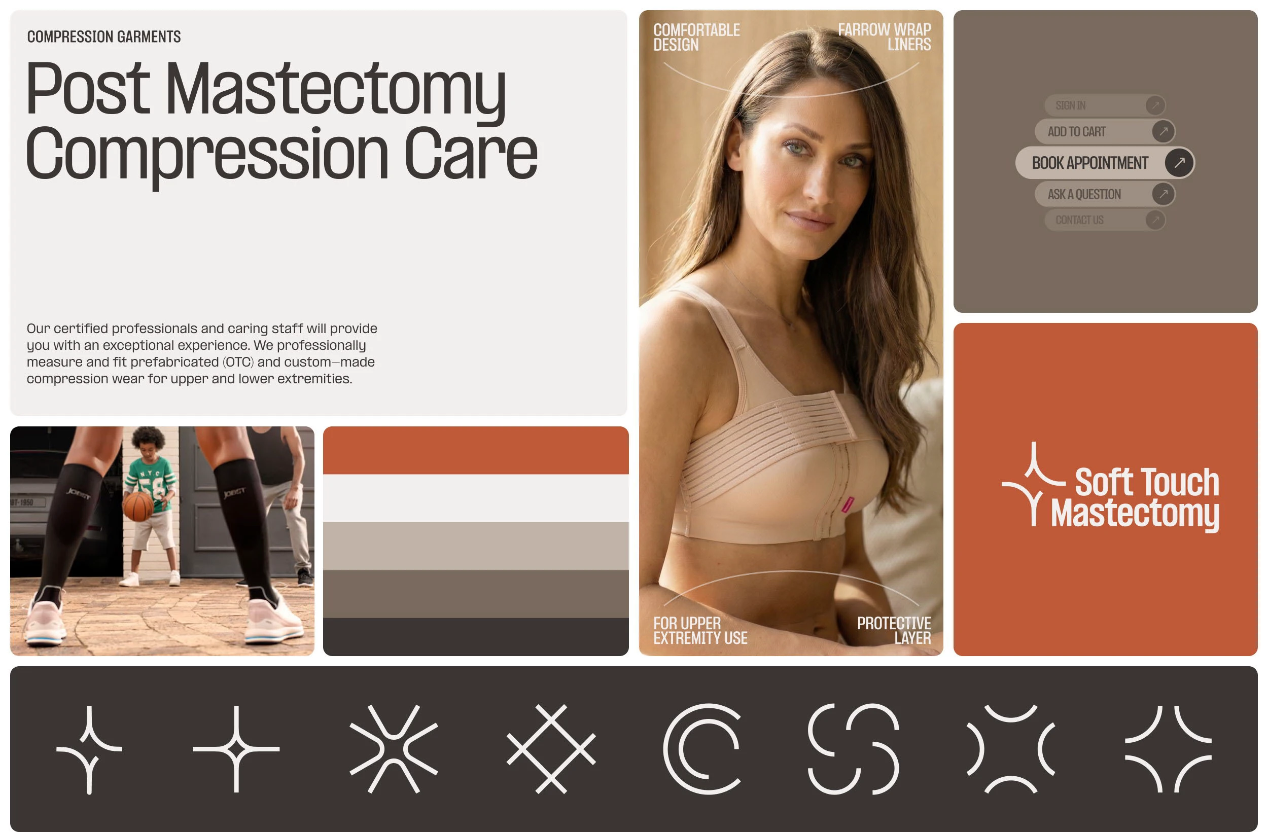 Soft Touch Mastectomy — Изображение №5 — Интерфейсы, Брендинг на Dprofile