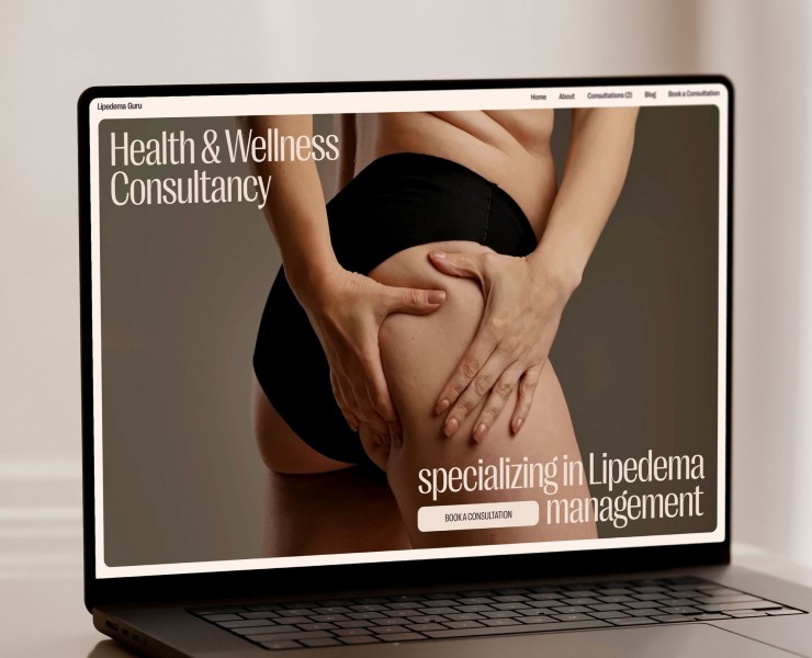 Lipedema Guru — Интерфейсы, Брендинг на Dprofile
