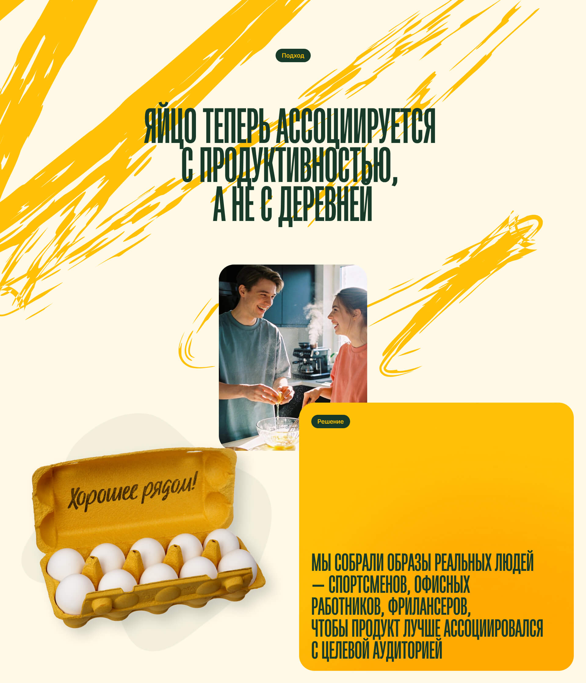 Ешь Хорошее™ | Дизайн лендинга — Изображение №12 — Интерфейсы, Анимация на Dprofile