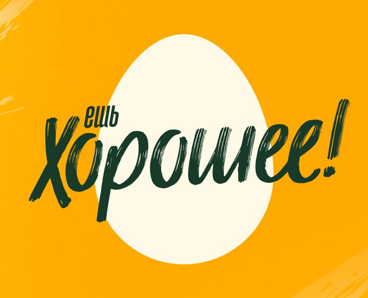 Ешь Хорошее™ | Лендинг бренда яиц — Интерфейсы, Анимация на Dprofile