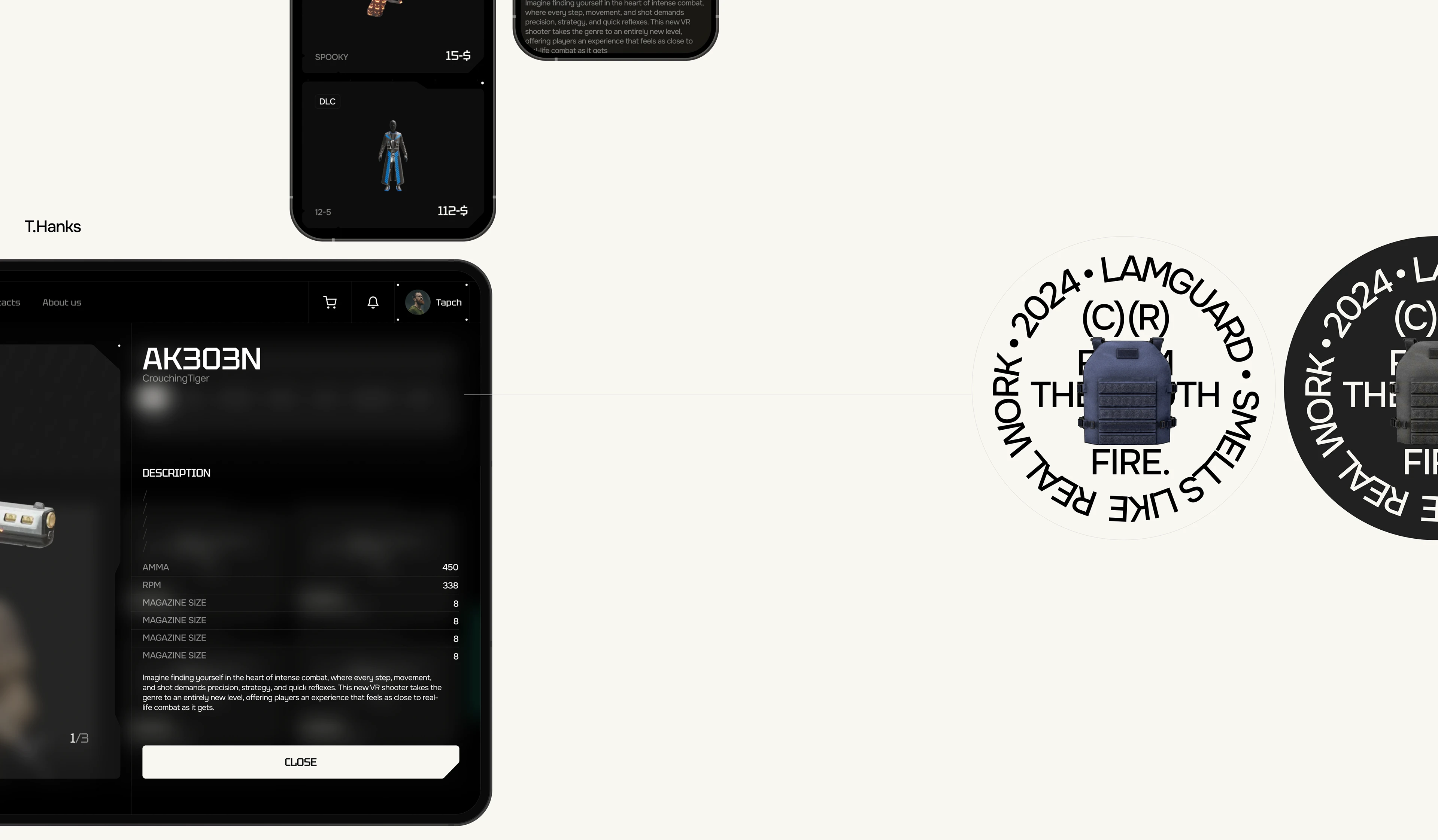 LAMGUARD — Изображение №32 — Интерфейсы на Dprofile
