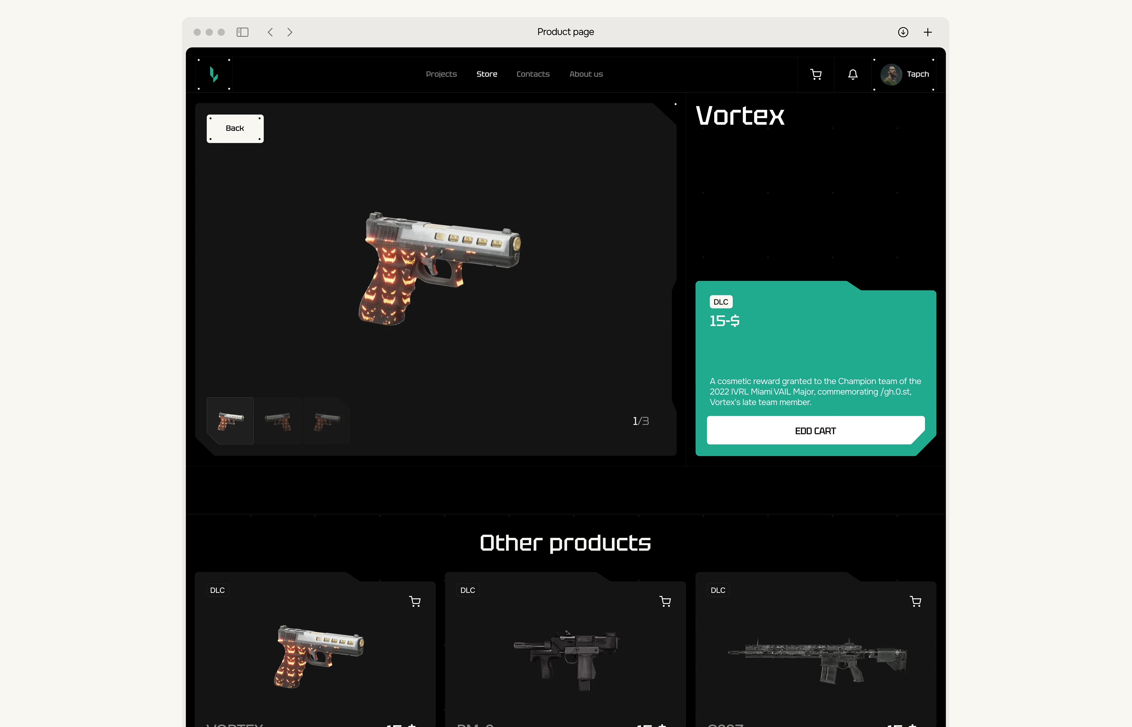 LAMGUARD — Изображение №20 — Интерфейсы на Dprofile