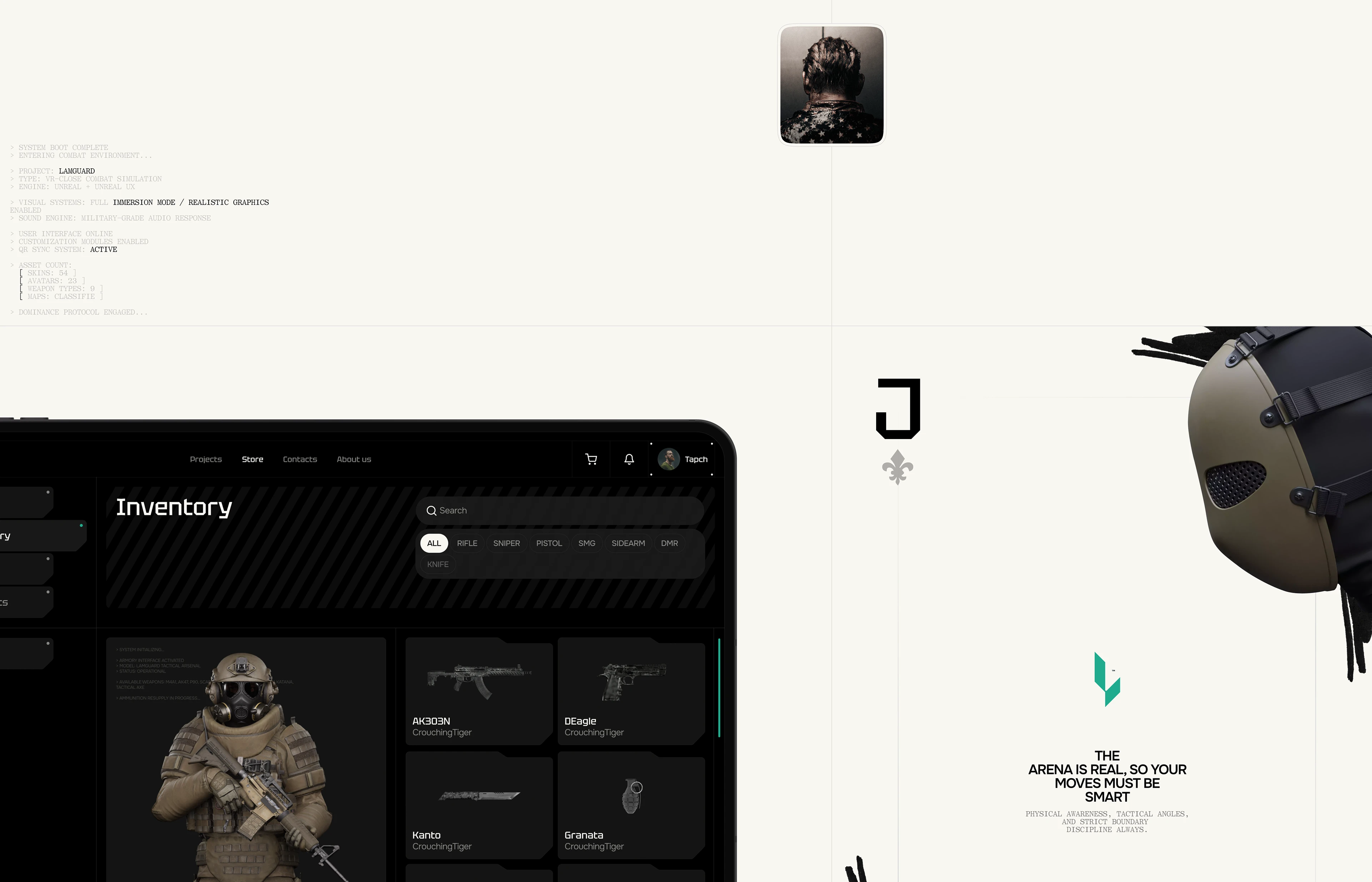 LAMGUARD — Изображение №25 — Интерфейсы на Dprofile