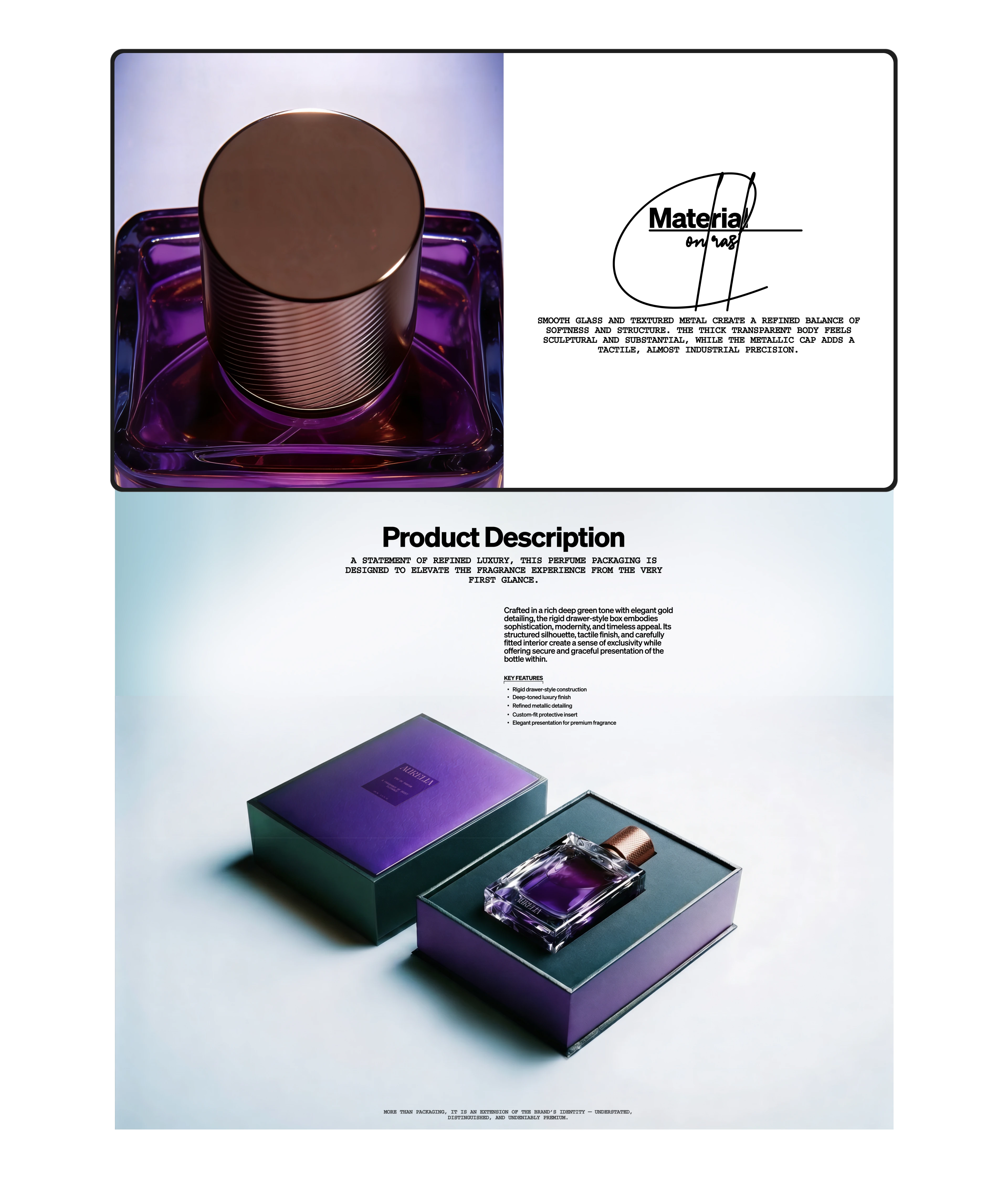 Aurelia Fragrance — Branding & Web Design — Изображение №13 — Интерфейсы, Брендинг на Dprofile