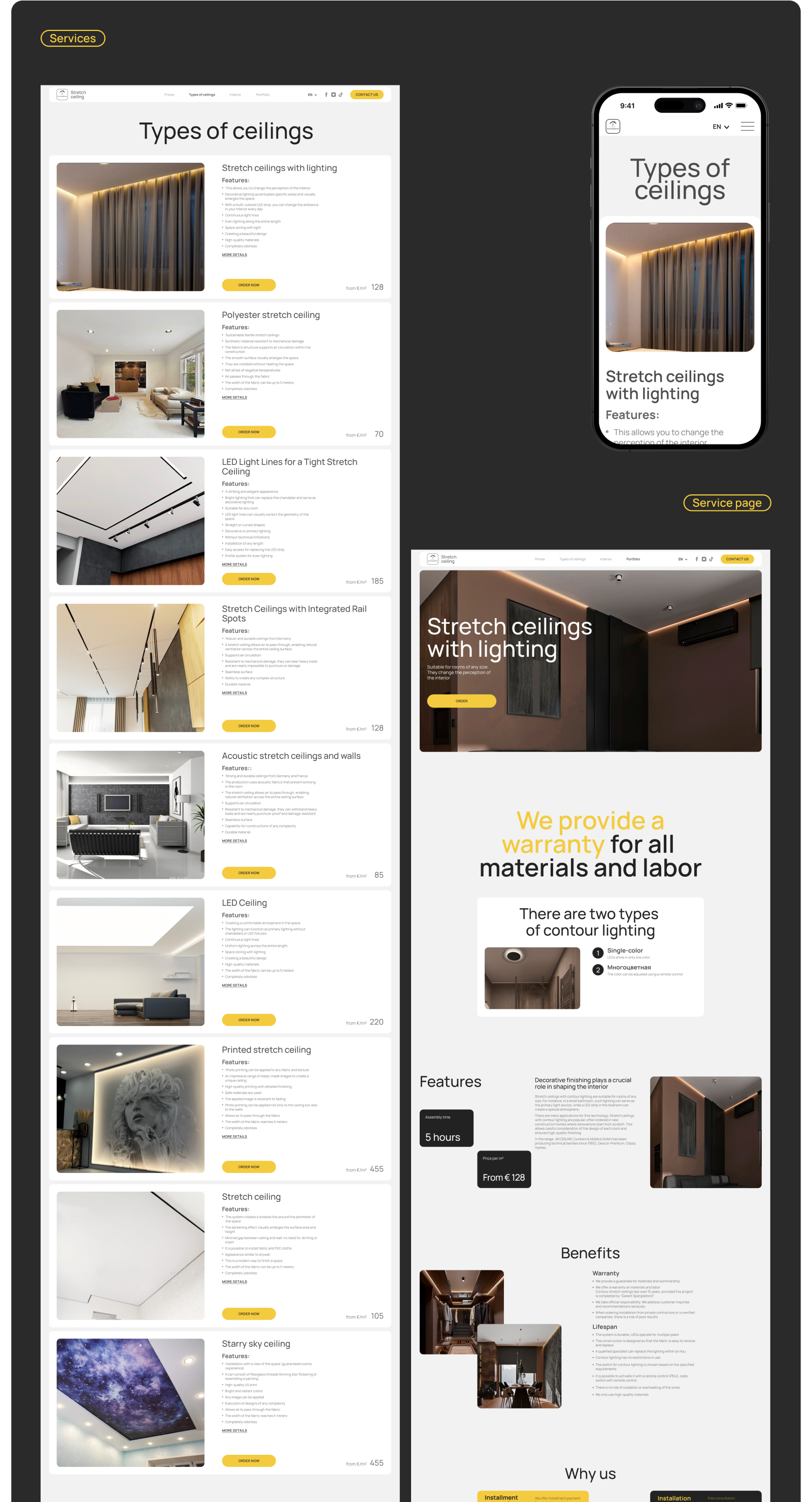 Spanplafond Garant | Корпоративный сайт — Изображение №10 — Интерфейсы, Графика на Dprofile