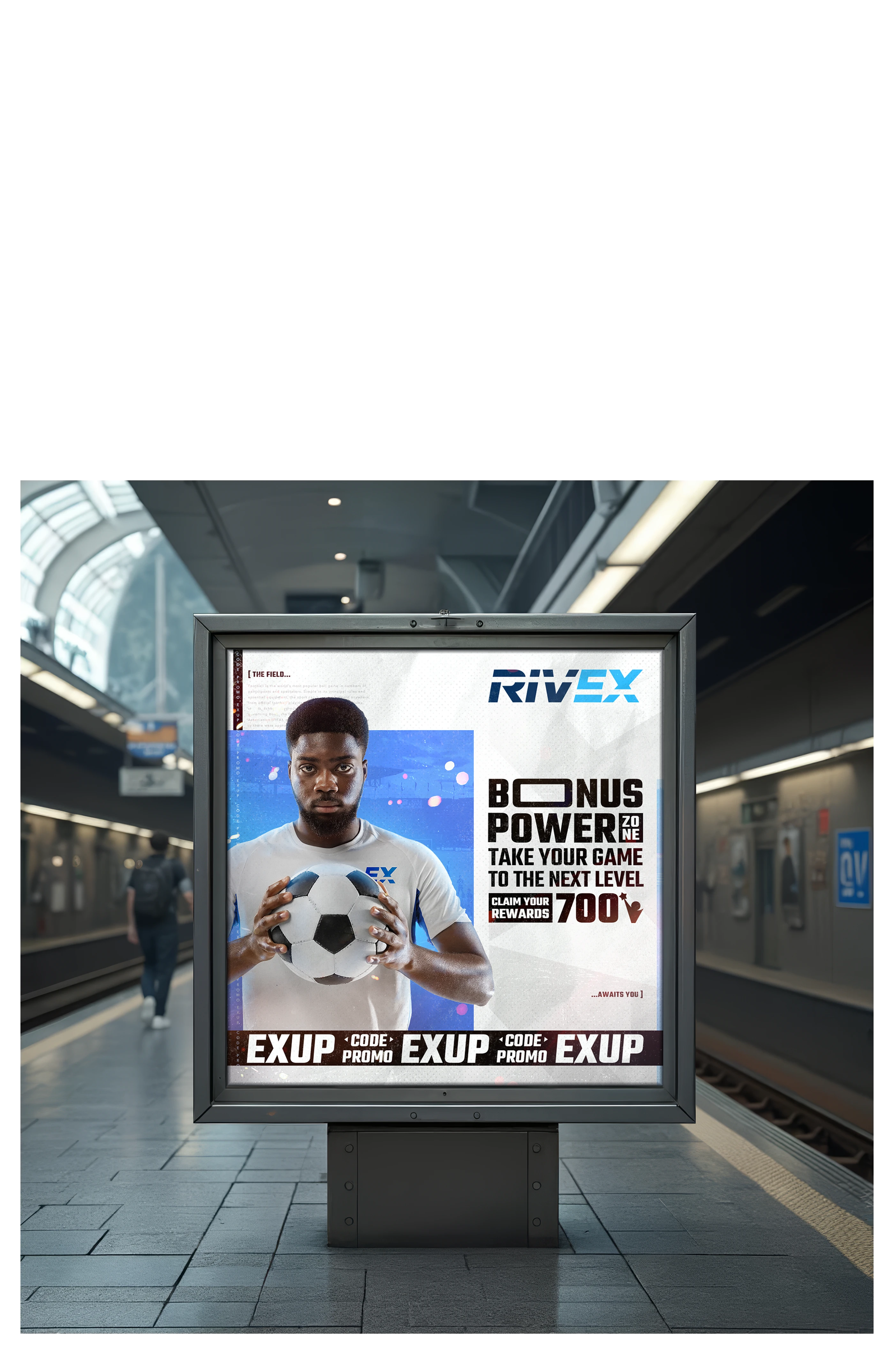 Key Visuals для спортивного бренда RIVEX — Изображение №2 — Графика, Маркетинг на Dprofile