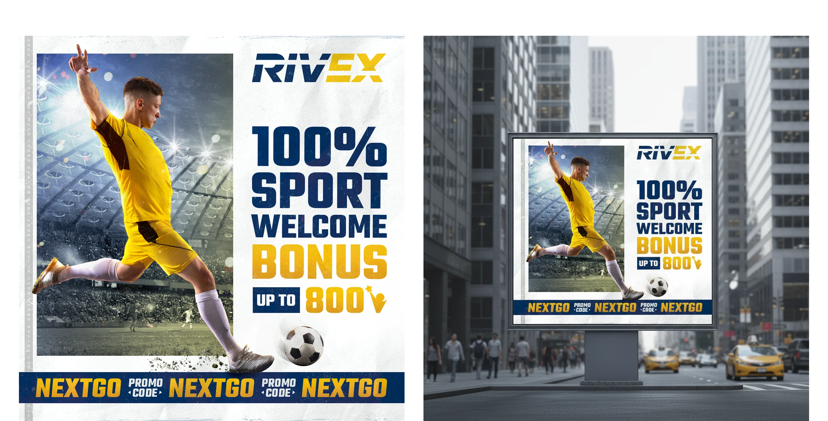 Key Visuals для спортивного бренда RIVEX — Изображение №7 — Графика, Маркетинг на Dprofile