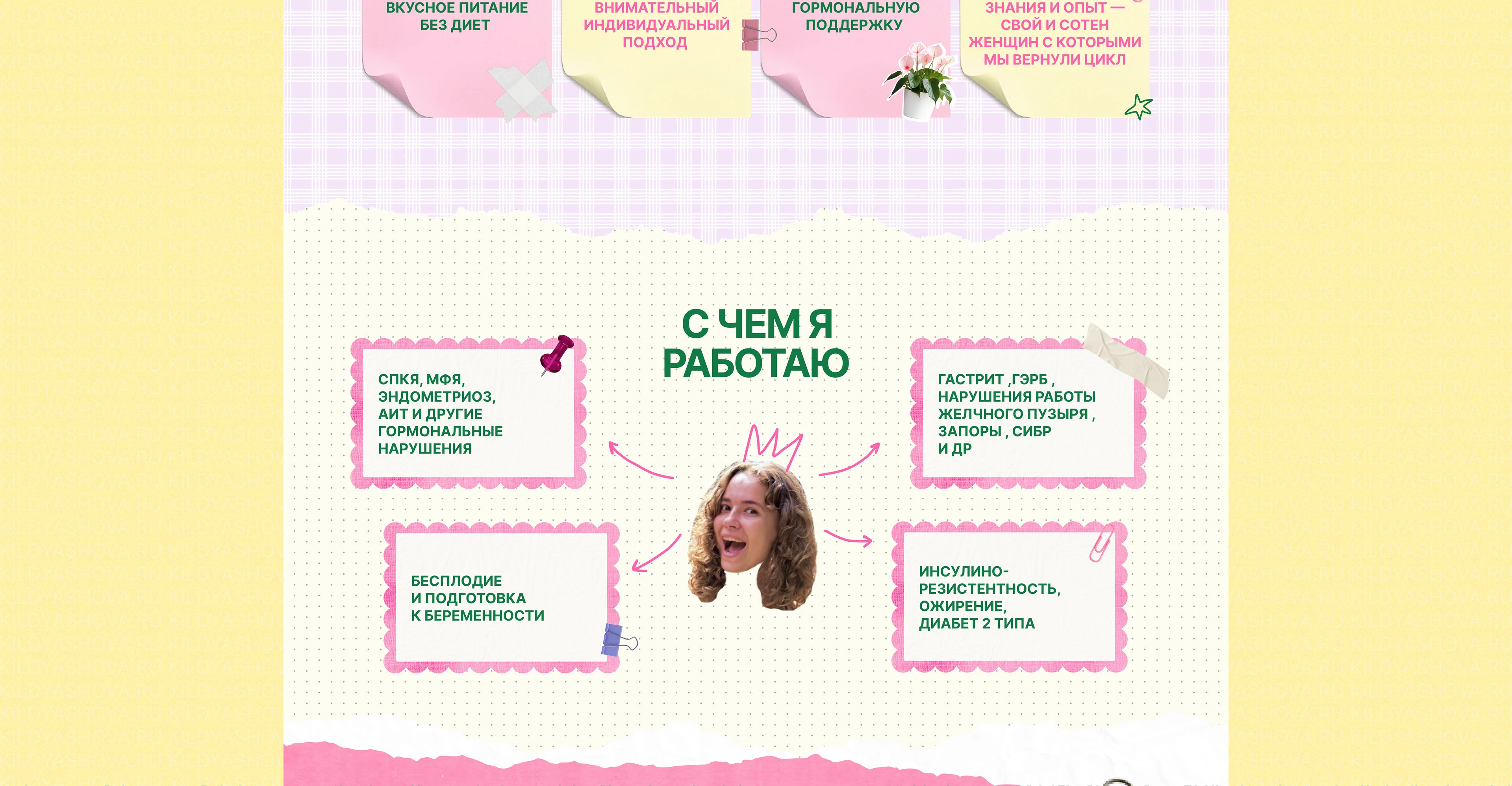 Сайт для нутрициолога и натуропата — Изображение №7 — Интерфейсы на Dprofile