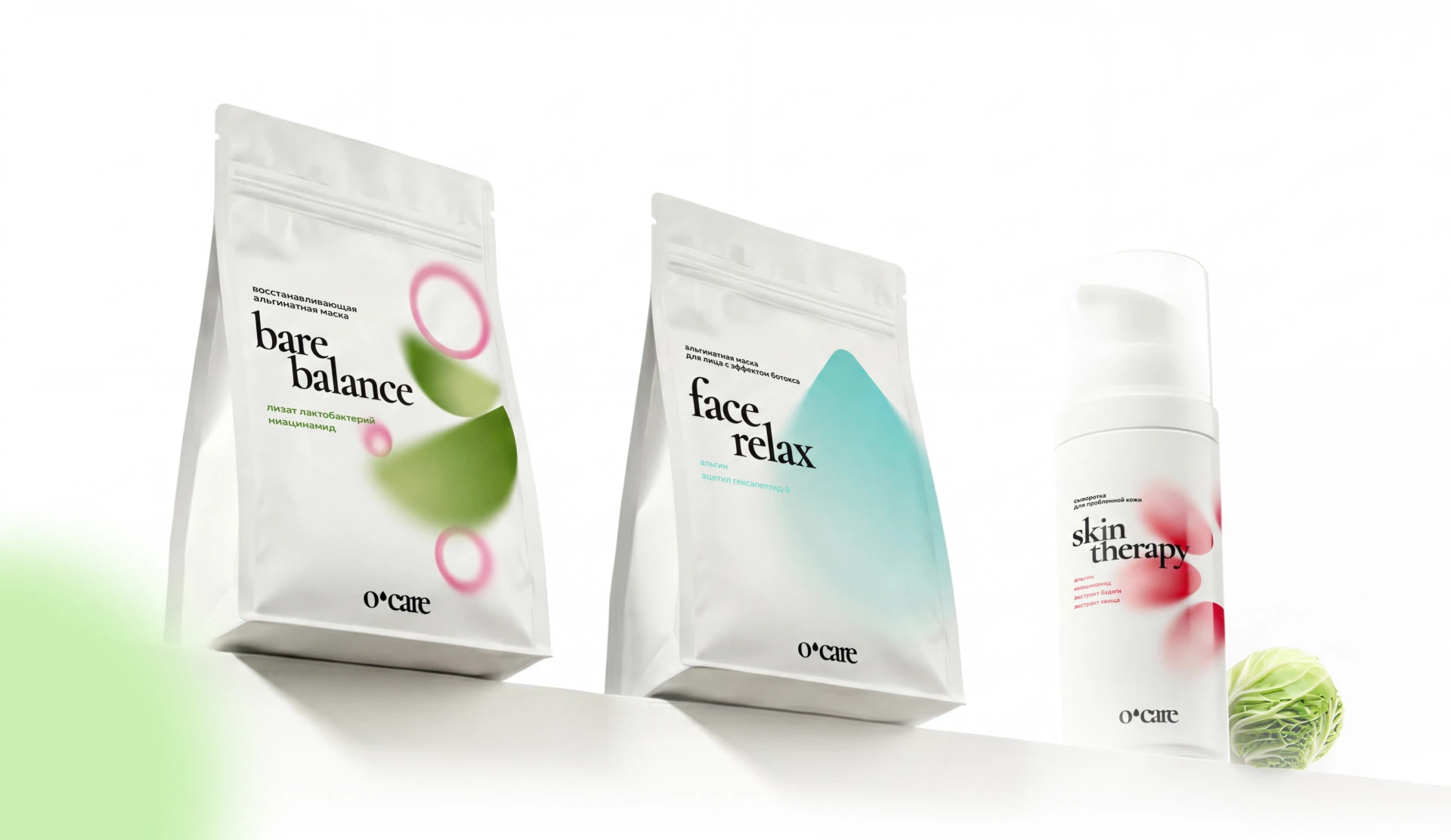 O'CARE — Ребрендинг, айдентика, дизайн упаковки — Изображение №3 — Брендинг на Dprofile