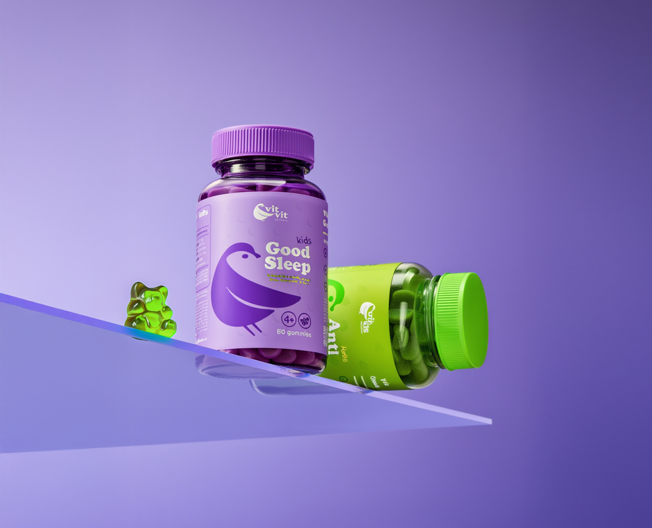 Брендбук и упаковка для БАД витаминов — Брендинг на Dprofile