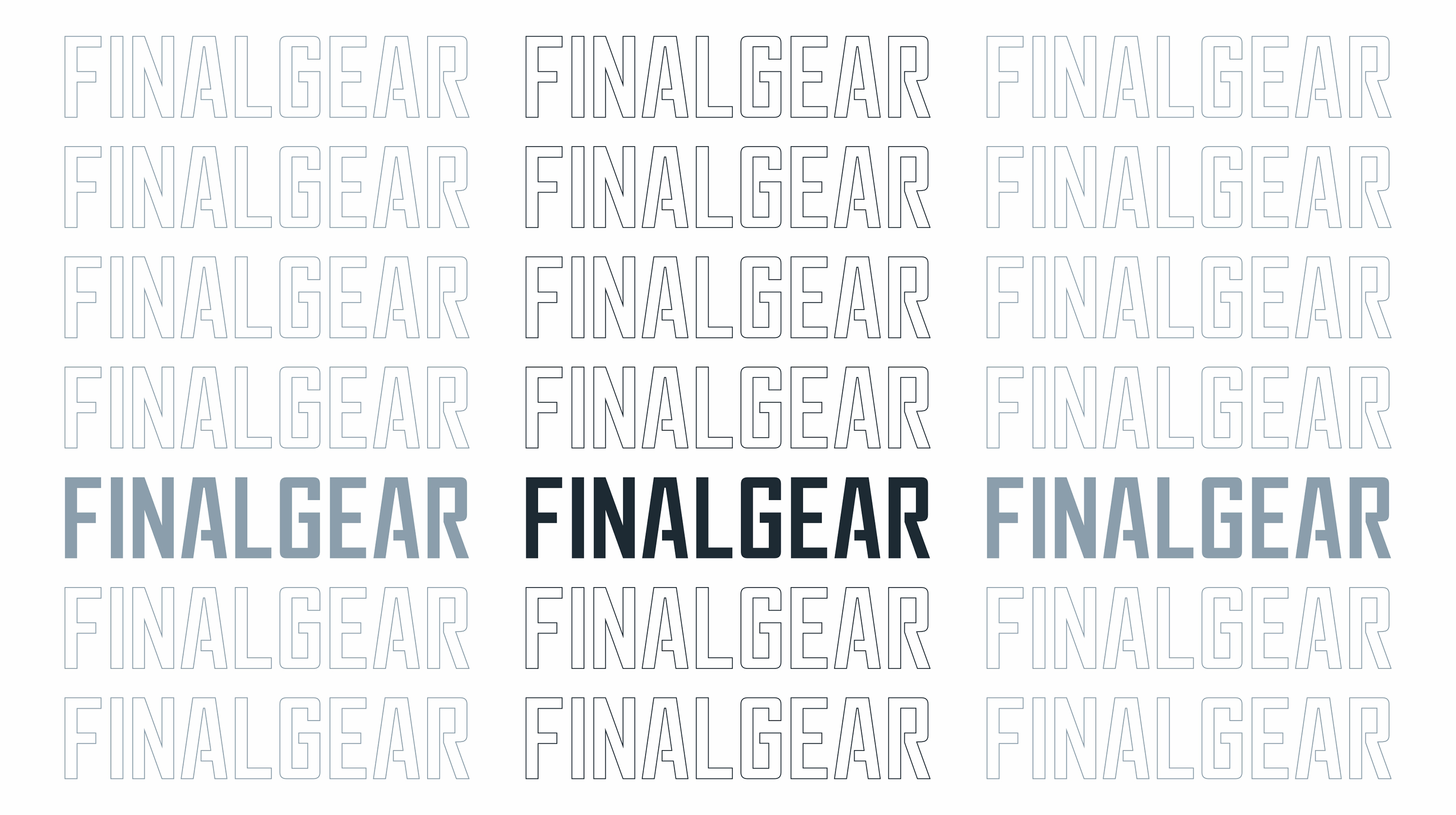 FINALGEAR — Изображение №10 — Брендинг на Dprofile