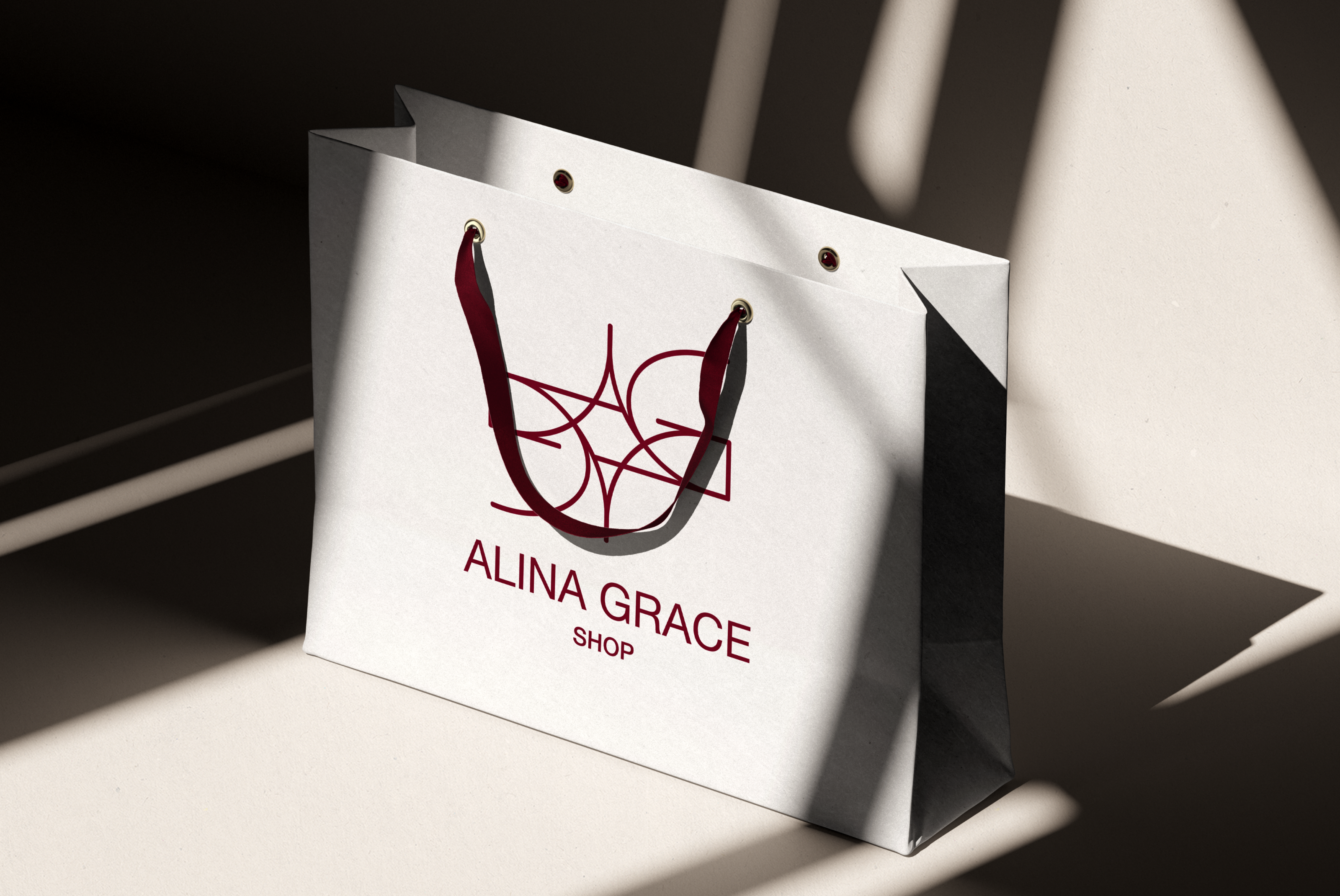 Базовая айдентика: магазин косметики Alina Grace shop — Изображение №10 — Брендинг на Dprofile