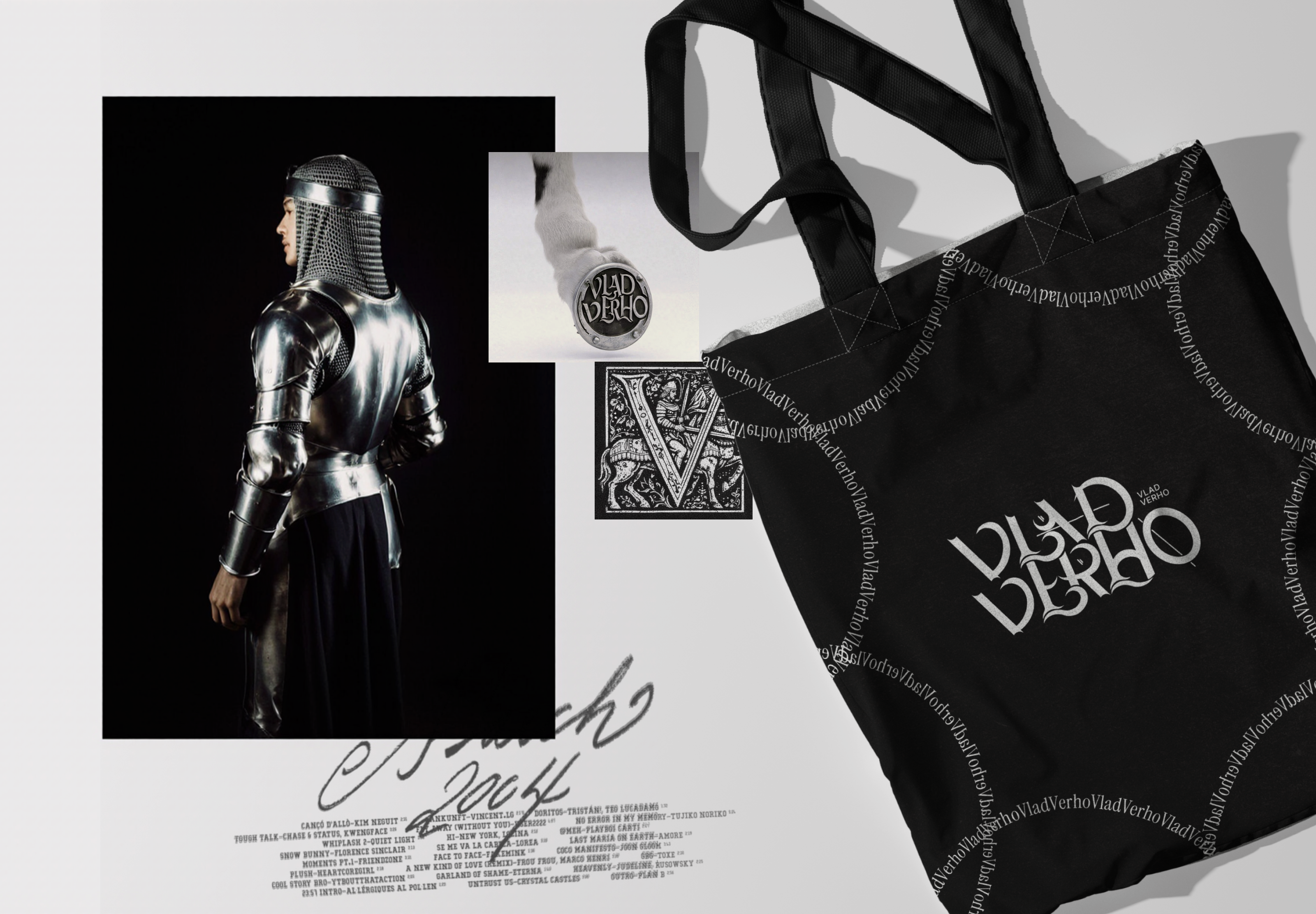 Бренд и визуальная коммуникация: музыкант Vlad Verho — Изображение №4 — Брендинг, Графика на Dprofile