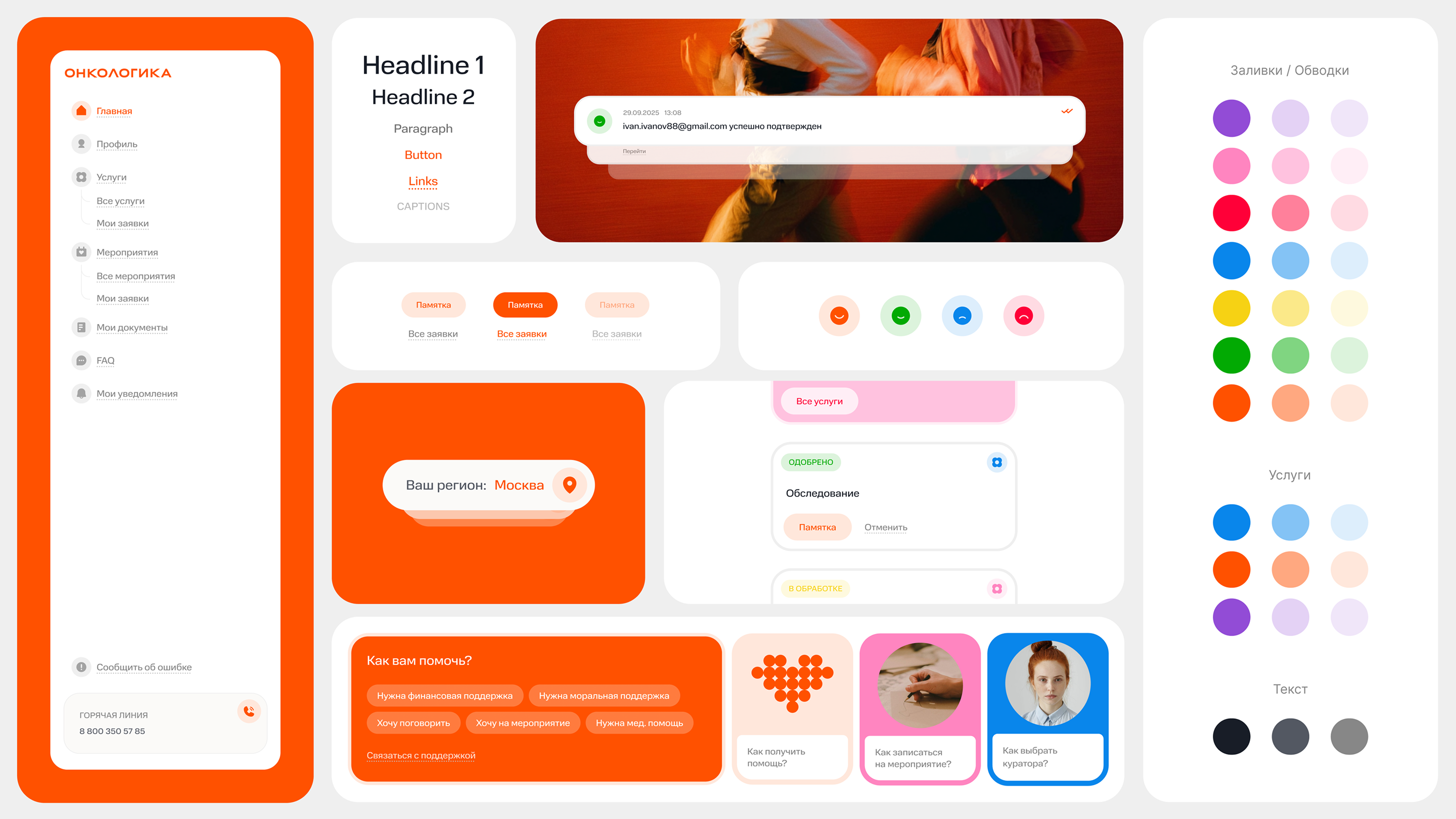 Цифровая платформа Онкологика — Изображение №5 — Интерфейсы на Dprofile