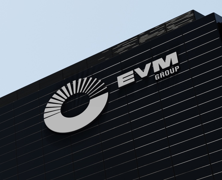 EVM: айдентика и сайт для поставщика газовых турбин на Dprofile