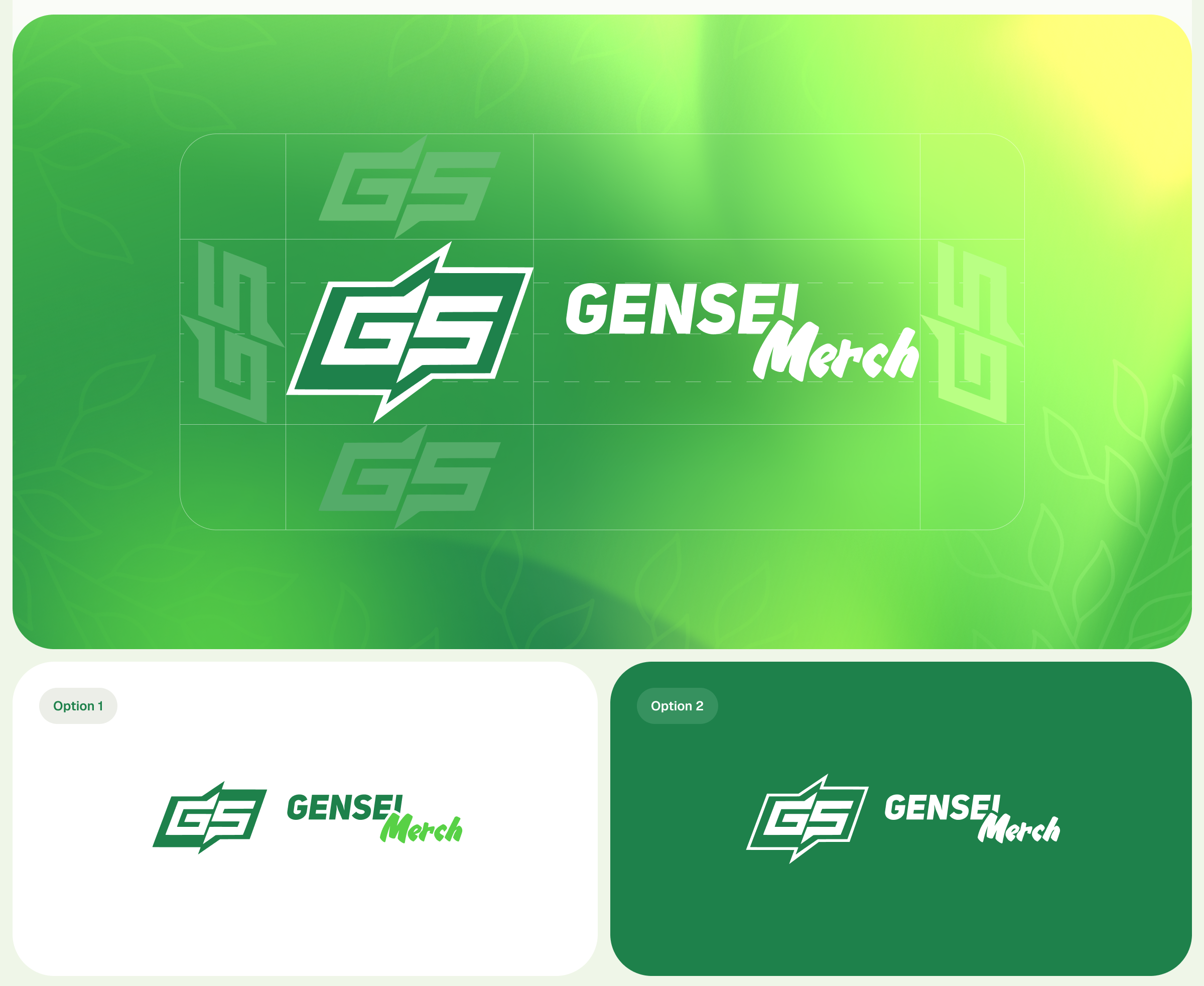 Gensei Merch | Brand Identity — Изображение №5 — Брендинг на Dprofile