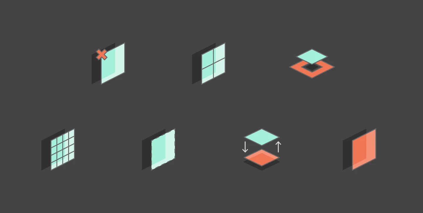 Icons for the graphic editor — Изображение №4 — Интерфейсы, Графика на Dprofile