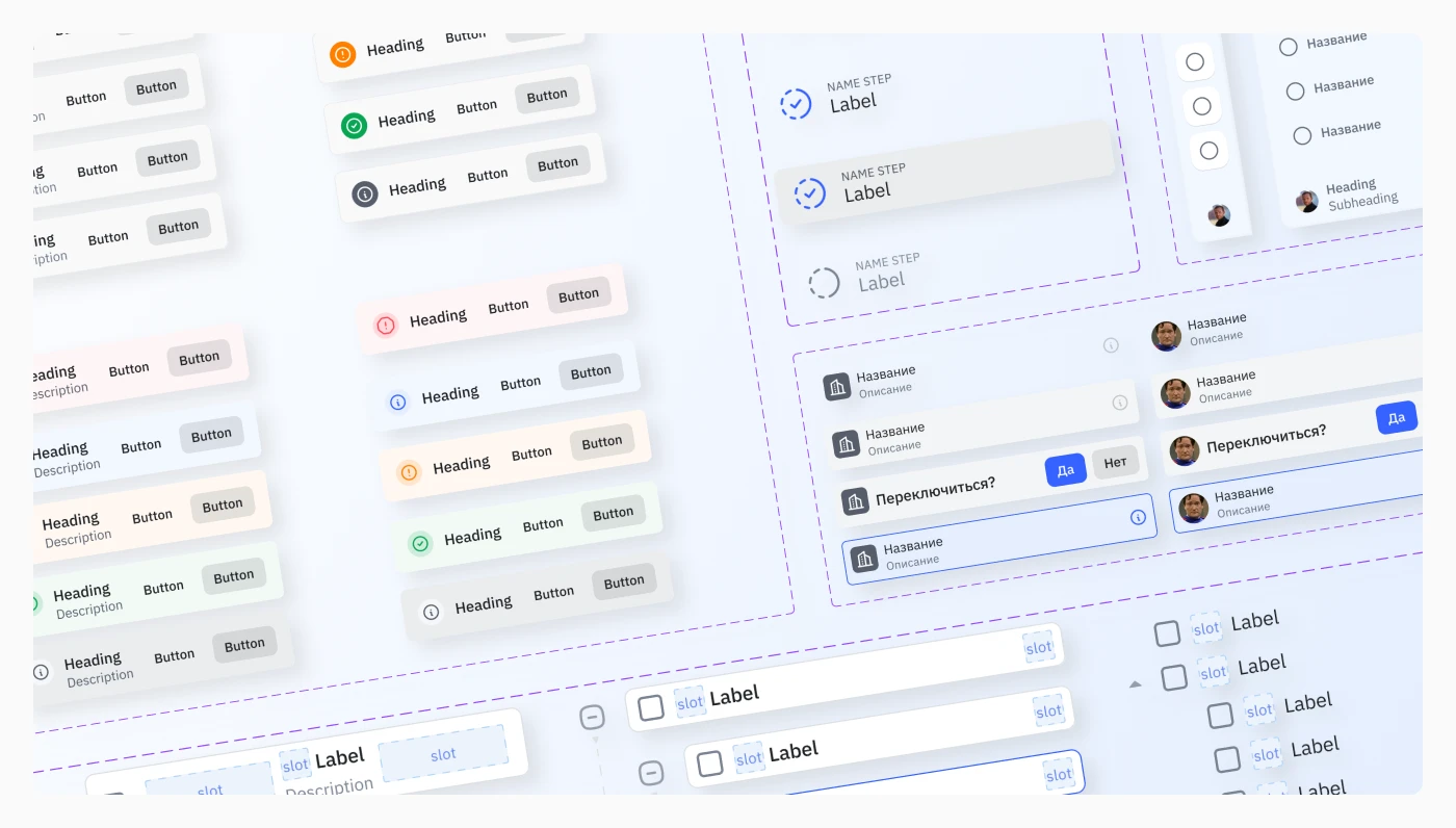 Design system — Изображение №5 — Интерфейсы на Dprofile