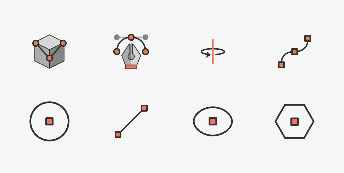 Icons for the graphic editor — Изображение №6 — Интерфейсы, Графика на Dprofile