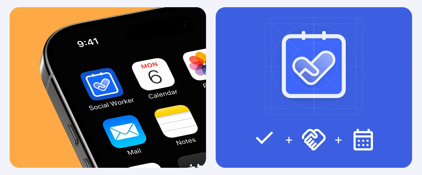 Mobile app Social worker — Изображение №3 — Интерфейсы, Брендинг на Dprofile