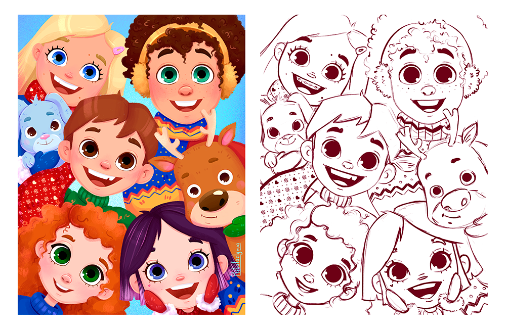 Новогодние иллюстрации — Изображение №4 — Иллюстрация на Dprofile