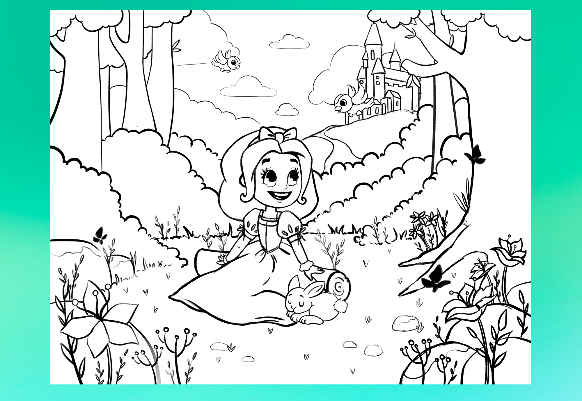 Иллюстрации "Принцессы Disney" — Изображение №10 — Иллюстрация, Графика на Dprofile