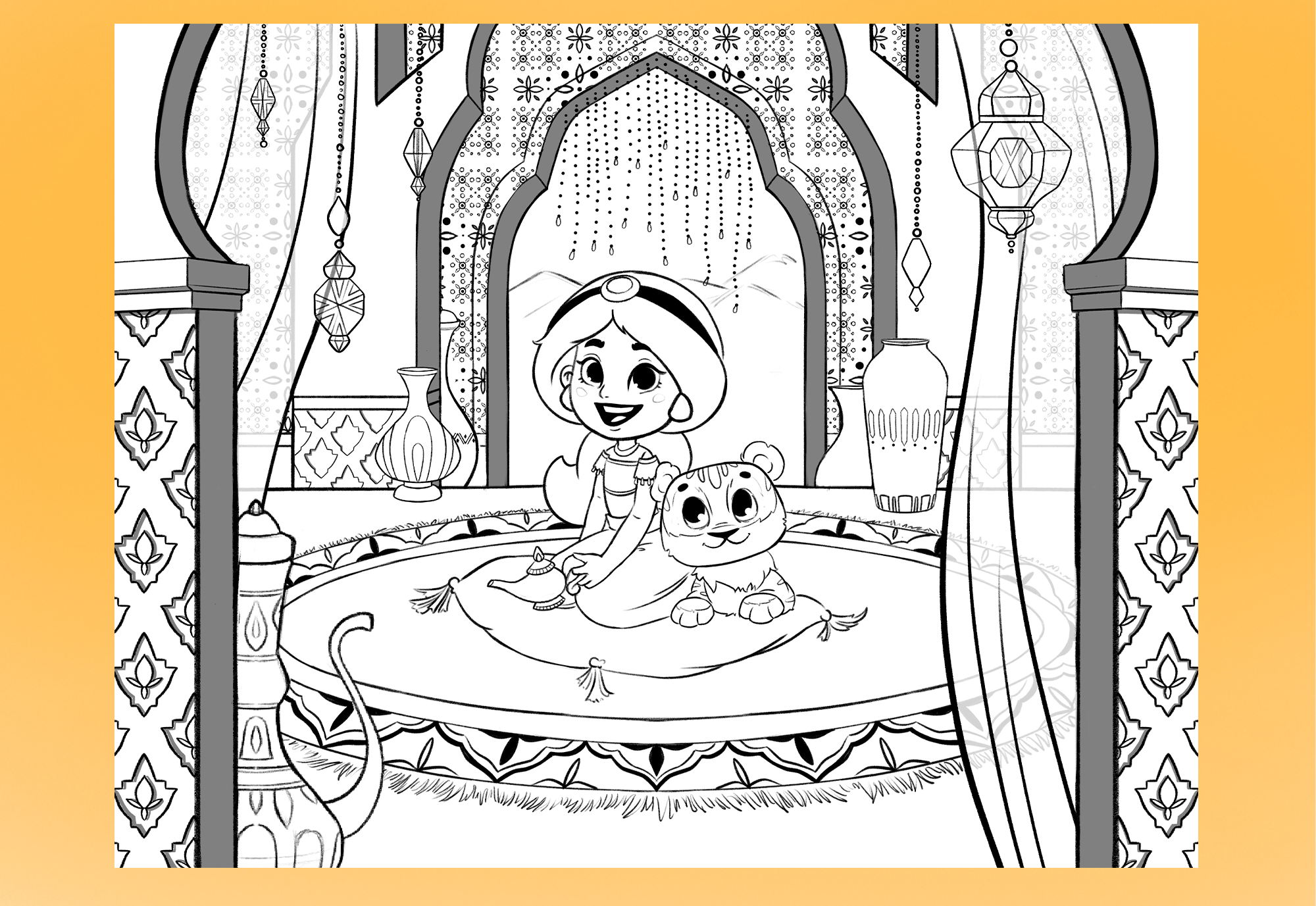 Иллюстрации "Принцессы Disney" — Изображение №7 — Иллюстрация, Графика на Dprofile