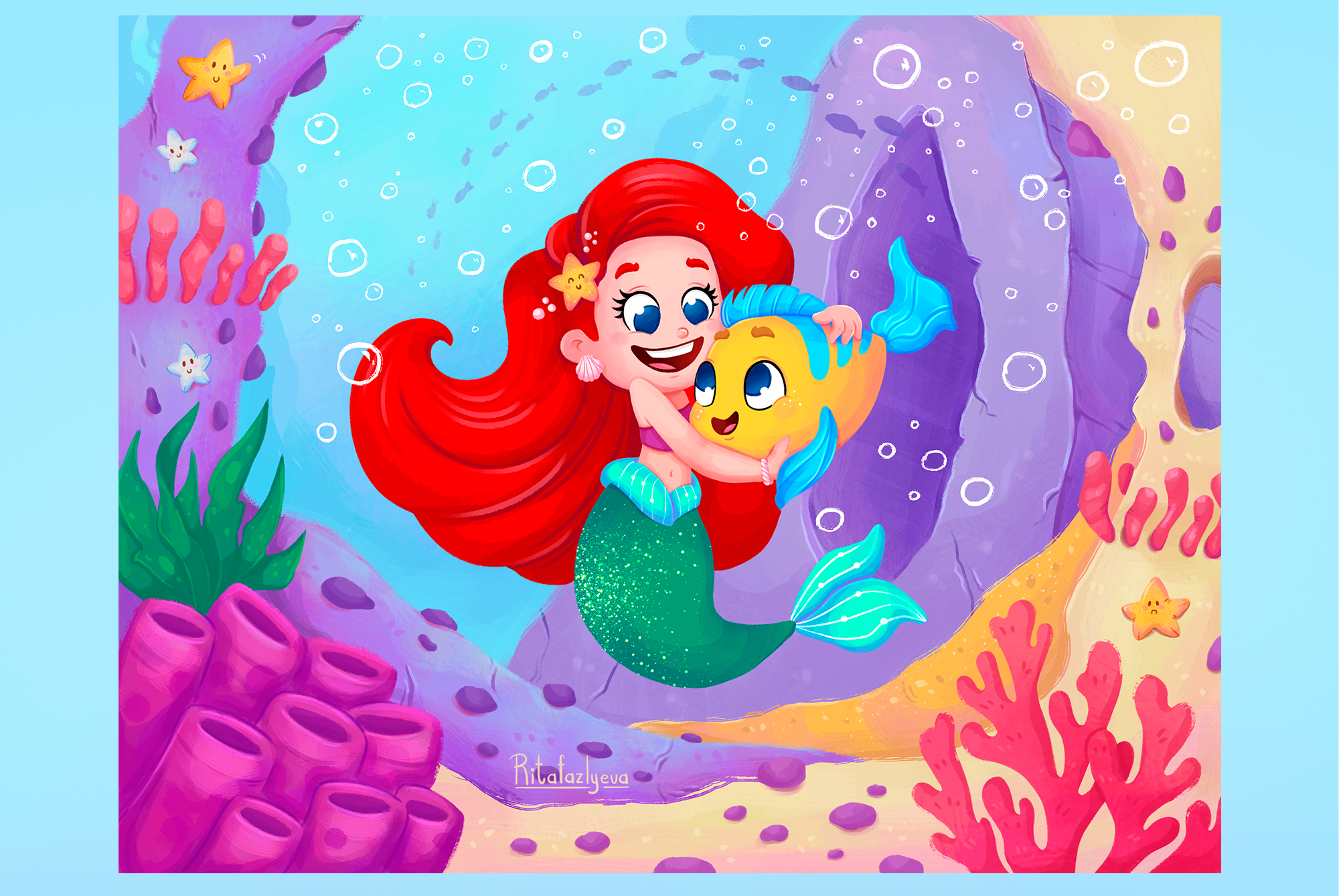 Иллюстрации "Принцессы Disney" — Изображение №3 — Иллюстрация, Графика на Dprofile