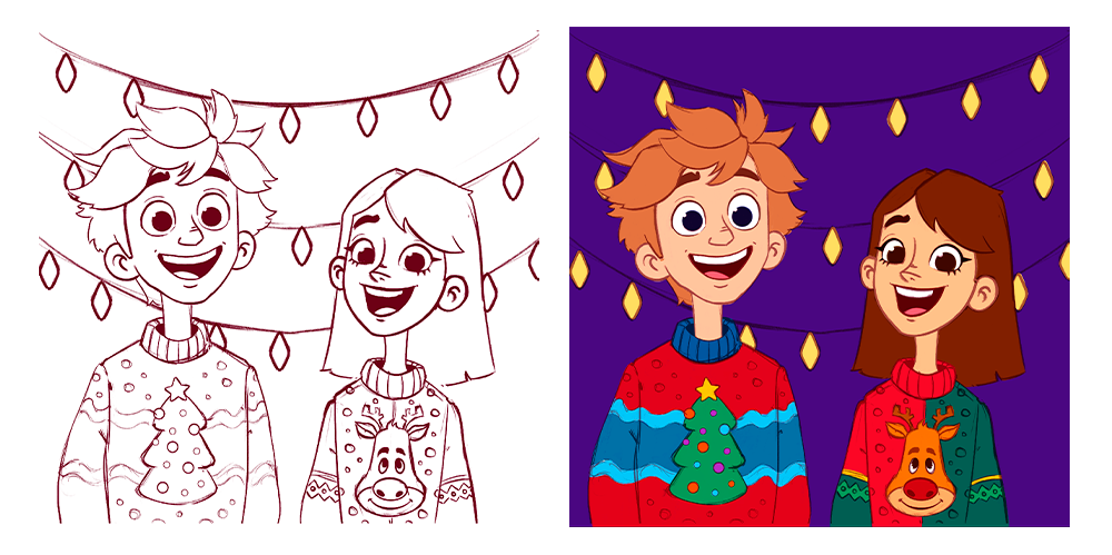 Новогодние иллюстрации — Изображение №6 — Иллюстрация на Dprofile