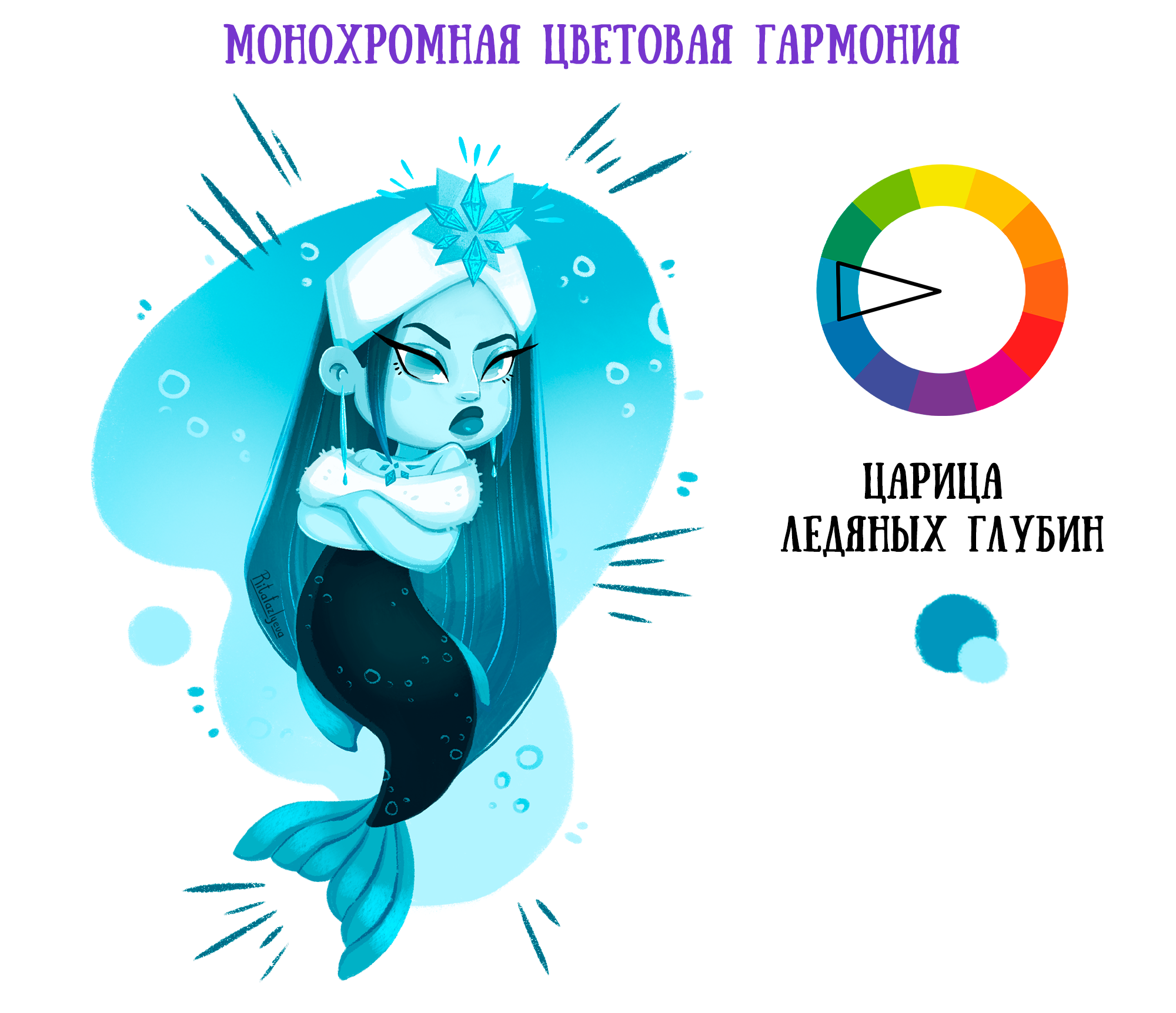 Дизайн персонажей • Цветовые гармонии — Изображение №9 — Иллюстрация на Dprofile