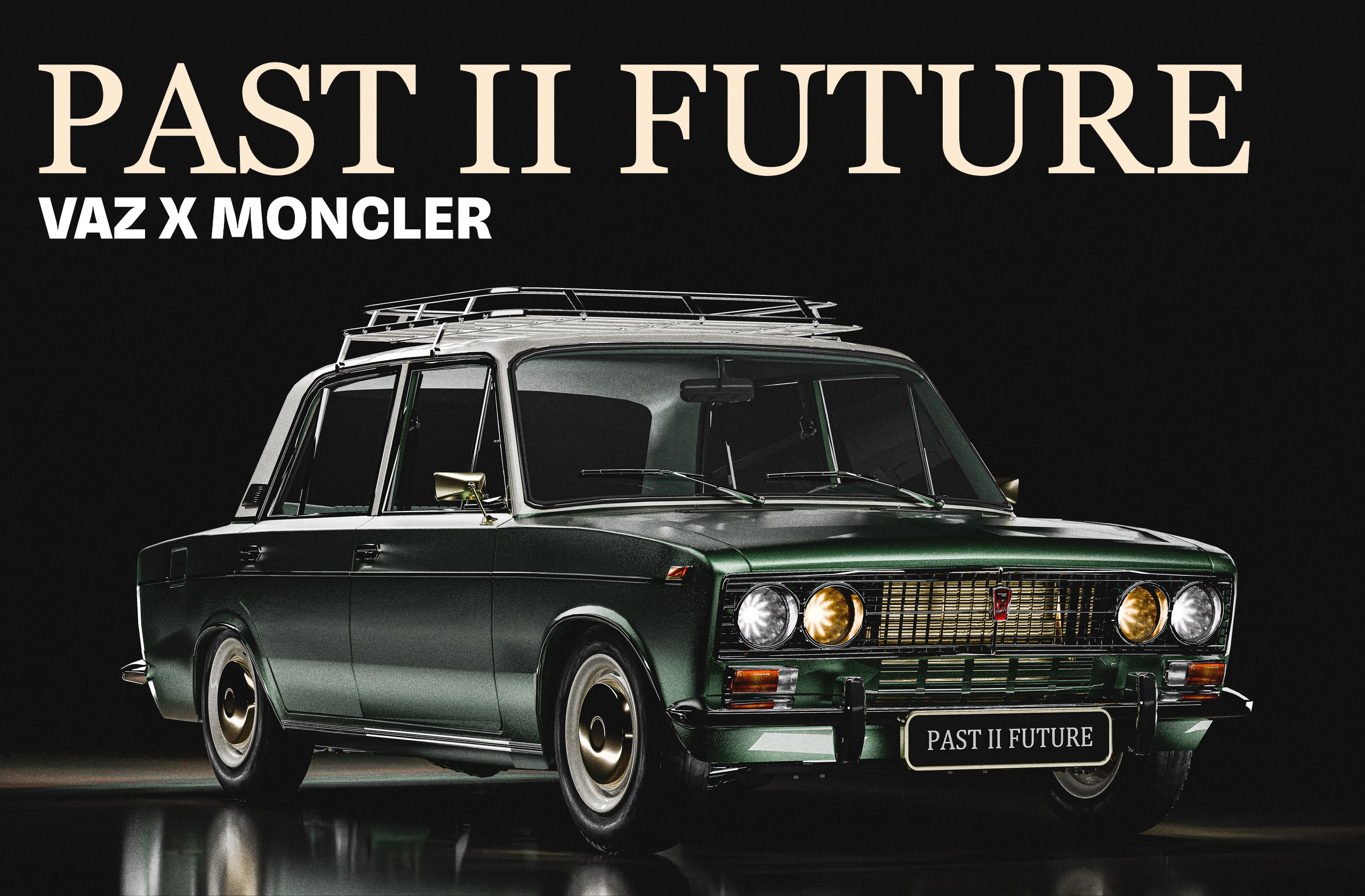 PAST II FUTURE // VAZ X MONCLER — Изображение №1 — Иллюстрация, 3D на Dprofile