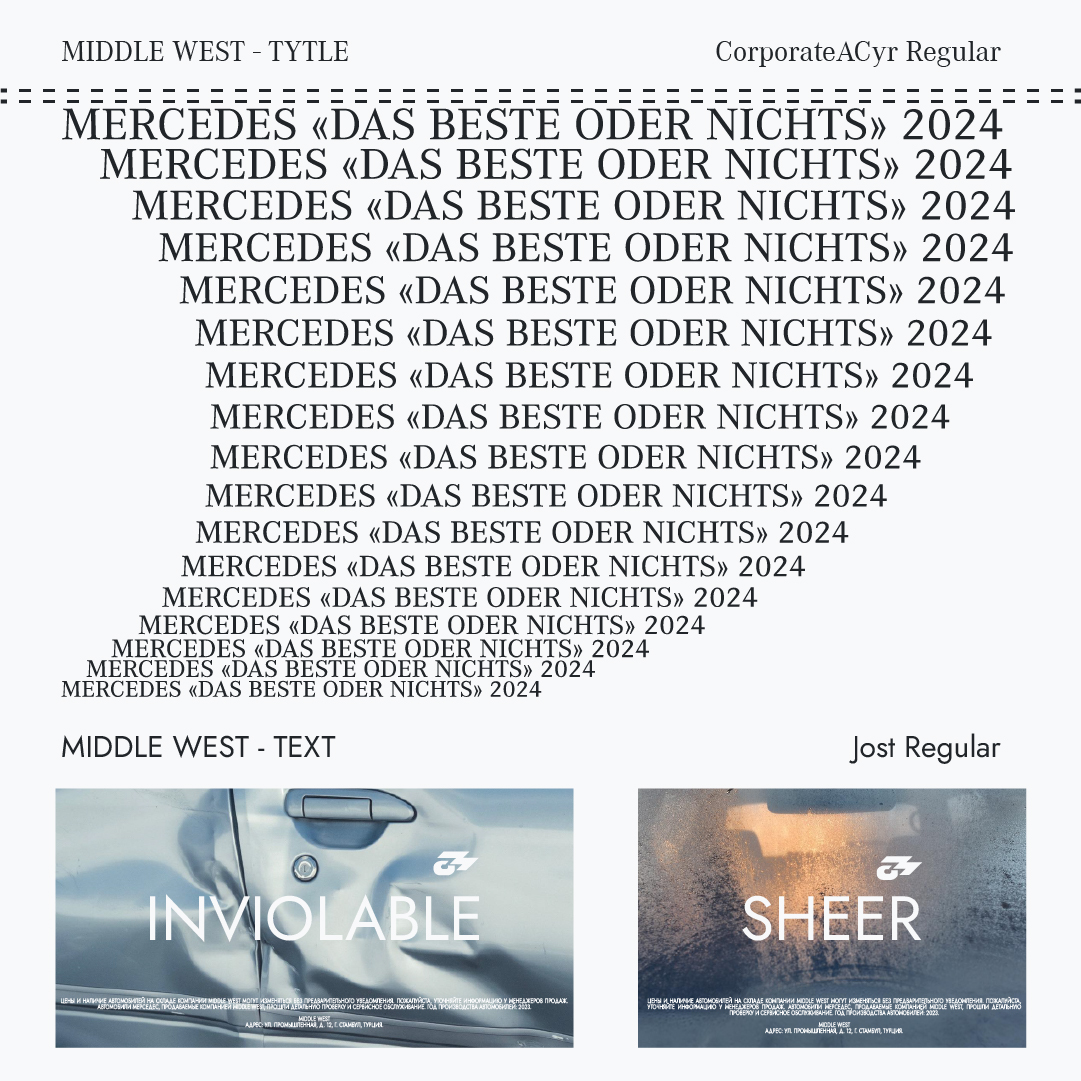 Midwest custom & Mercedes — Изображение №9 — Брендинг на Dprofile