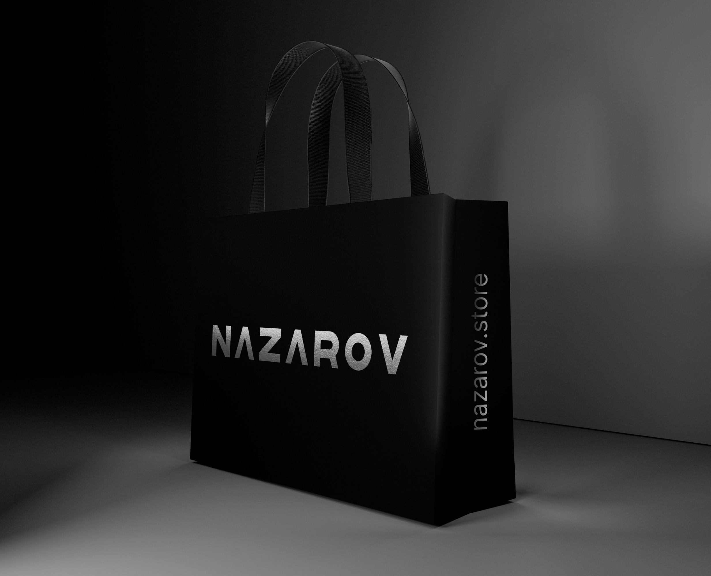 Фирменная упаковка и вешалка — 3D на Dprofile