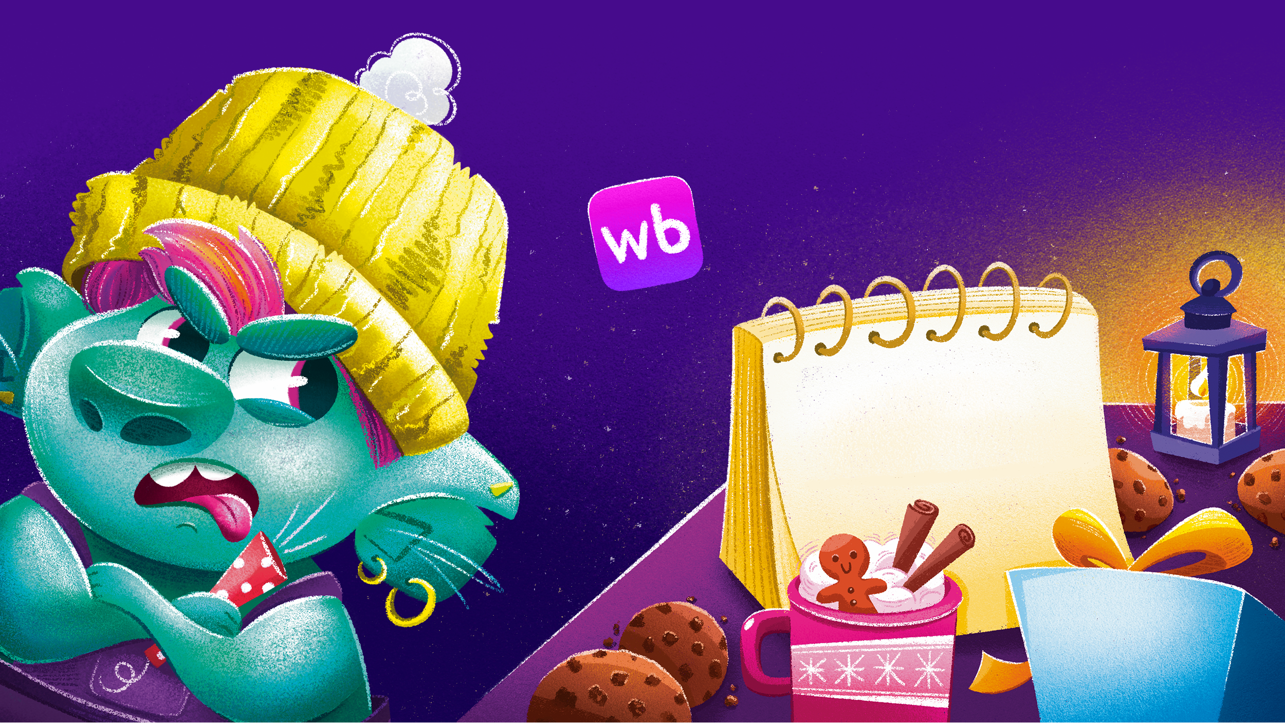 Детская новогодняя книга-адвент "По следам злого тролля" — Изображение №21 — Иллюстрация, Графика на Dprofile