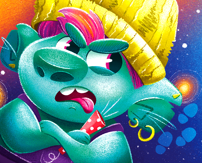 Детская новогодняя книга-адвент "По следам злого тролля" на Dprofile