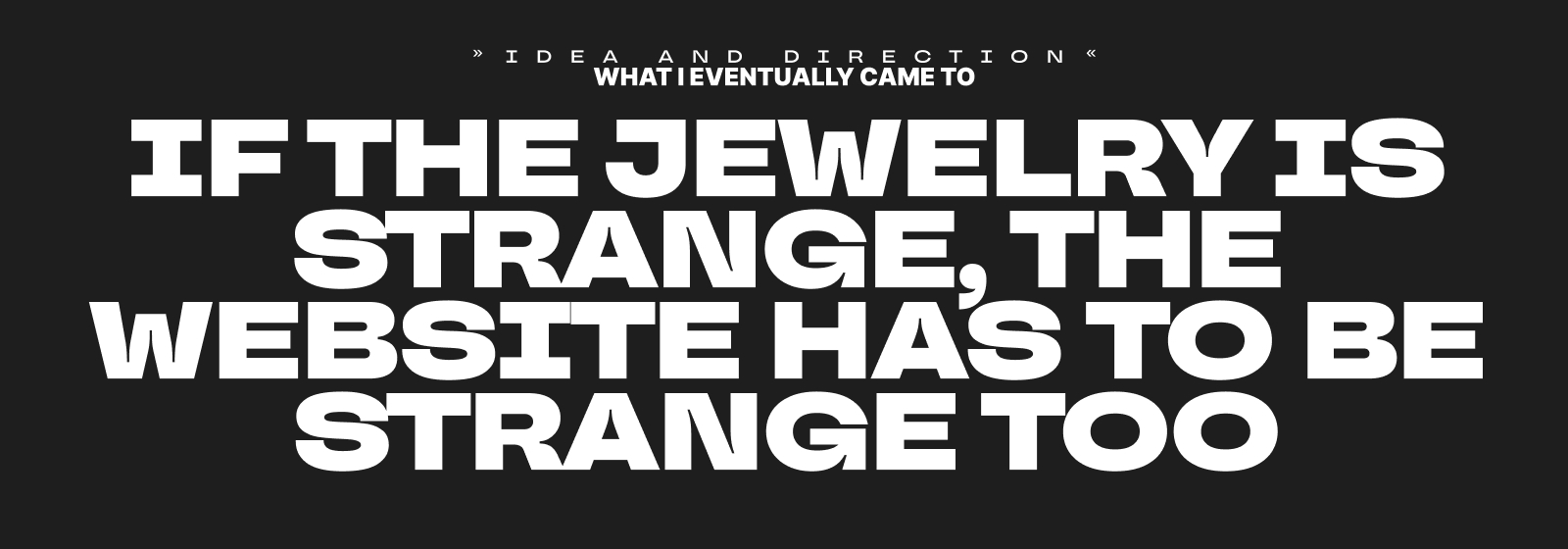 Creative design concept for a jewelry online store — Изображение №6 — Интерфейсы на Dprofile