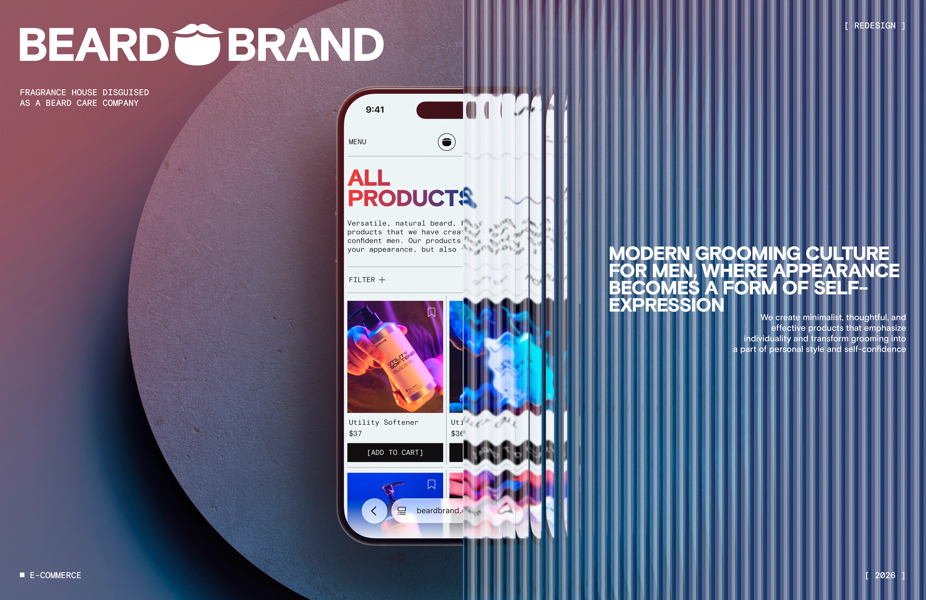 Beardbrand | E-commerce | Redesign — Изображение №1 — Интерфейсы, Брендинг на Dprofile